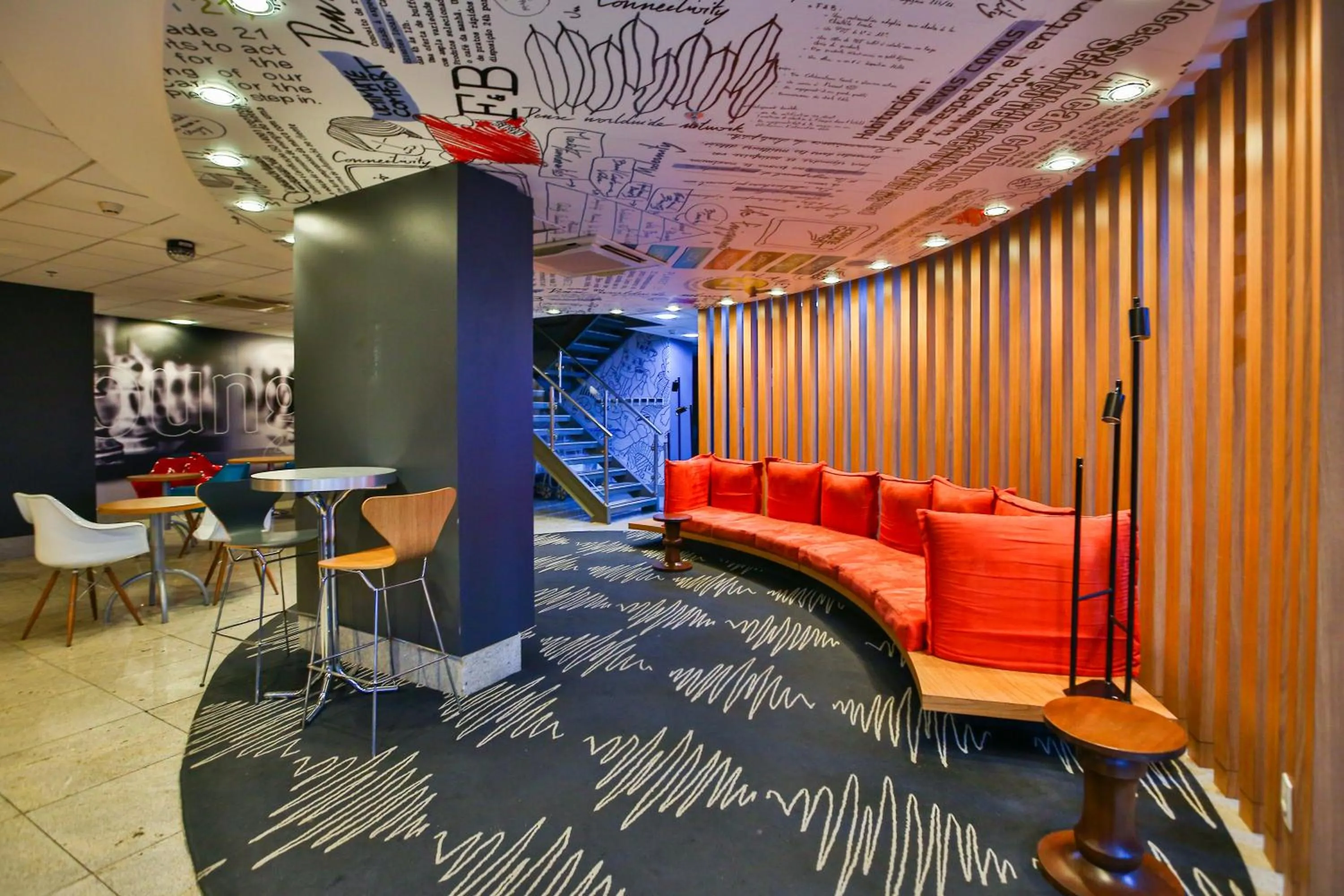 Lounge or bar in ibis Rio de Janeiro Botafogo