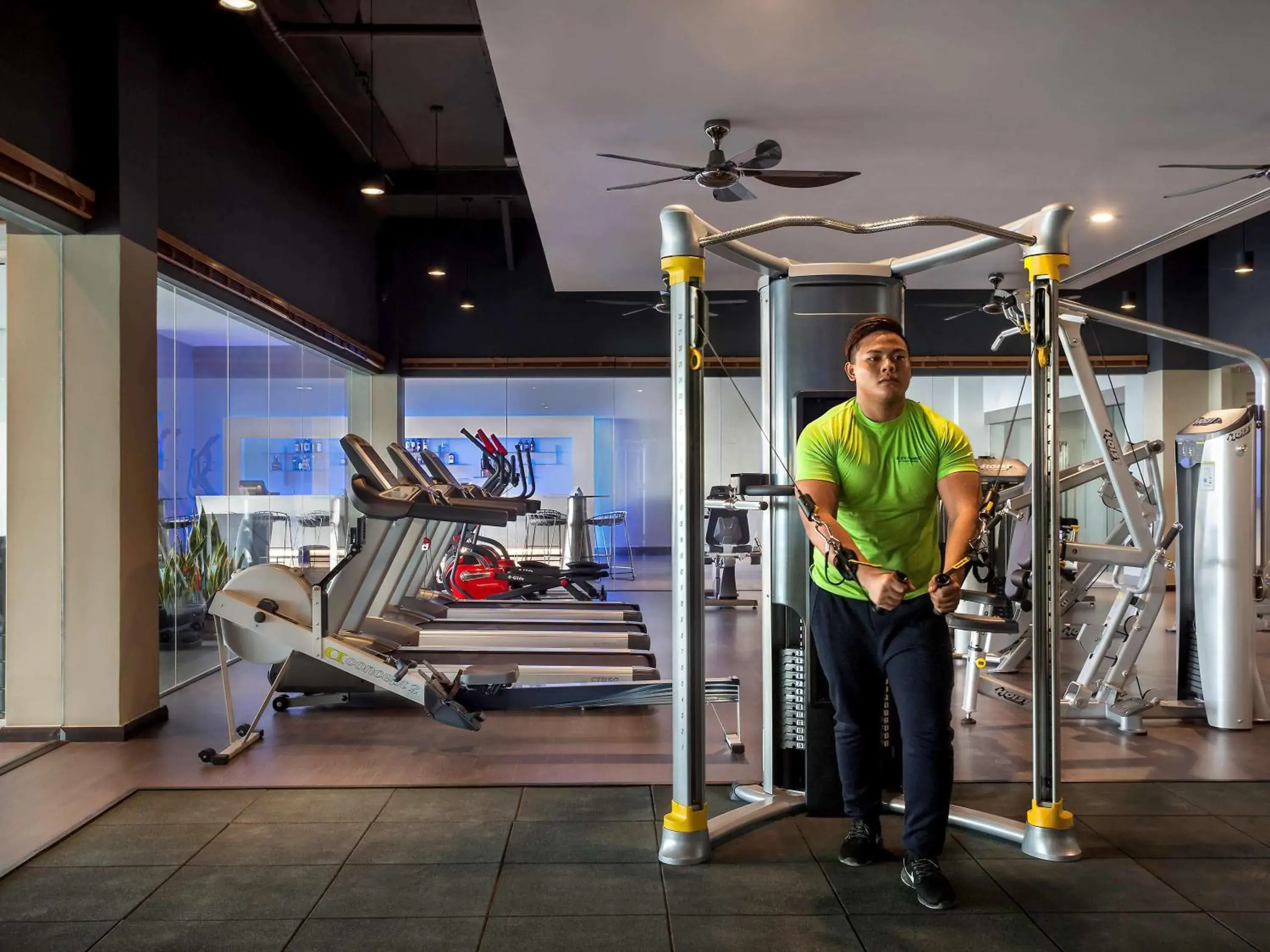 Fitness centre/facilities in Pullman Miri Waterfront Fitness centre/facilities in Pullman Miri Waterfront