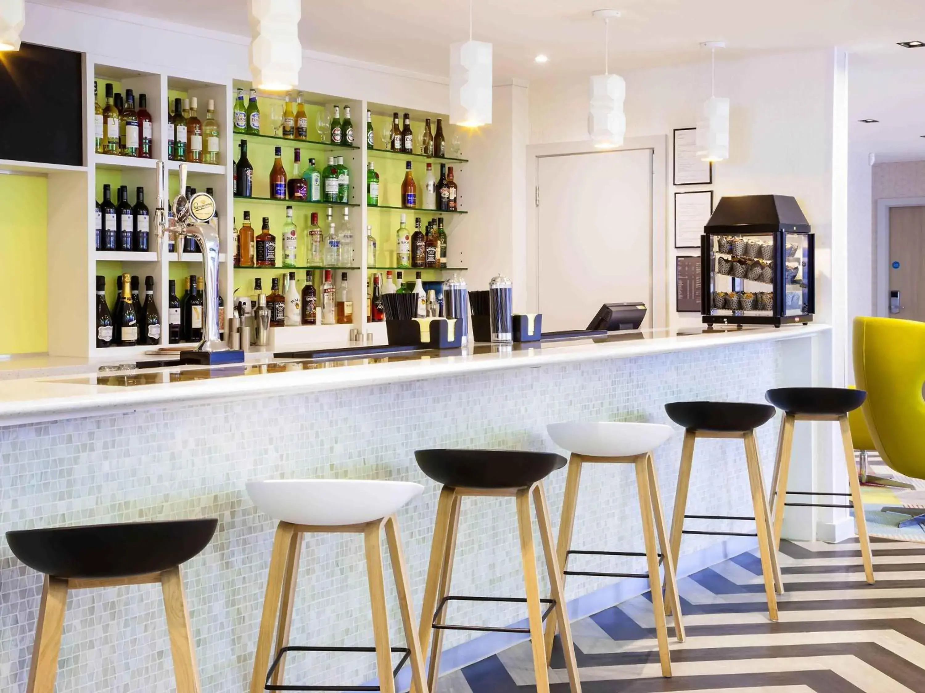 Lounge or bar in ibis Styles London Heathrow Airport Lounge or bar in ibis Styles London Heathrow Airport