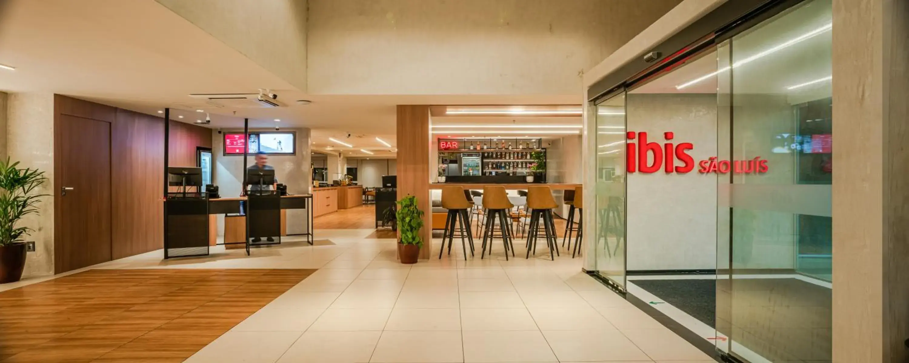 Lobby or reception in ibis Sao Luis Lobby or reception in ibis Sao Luis