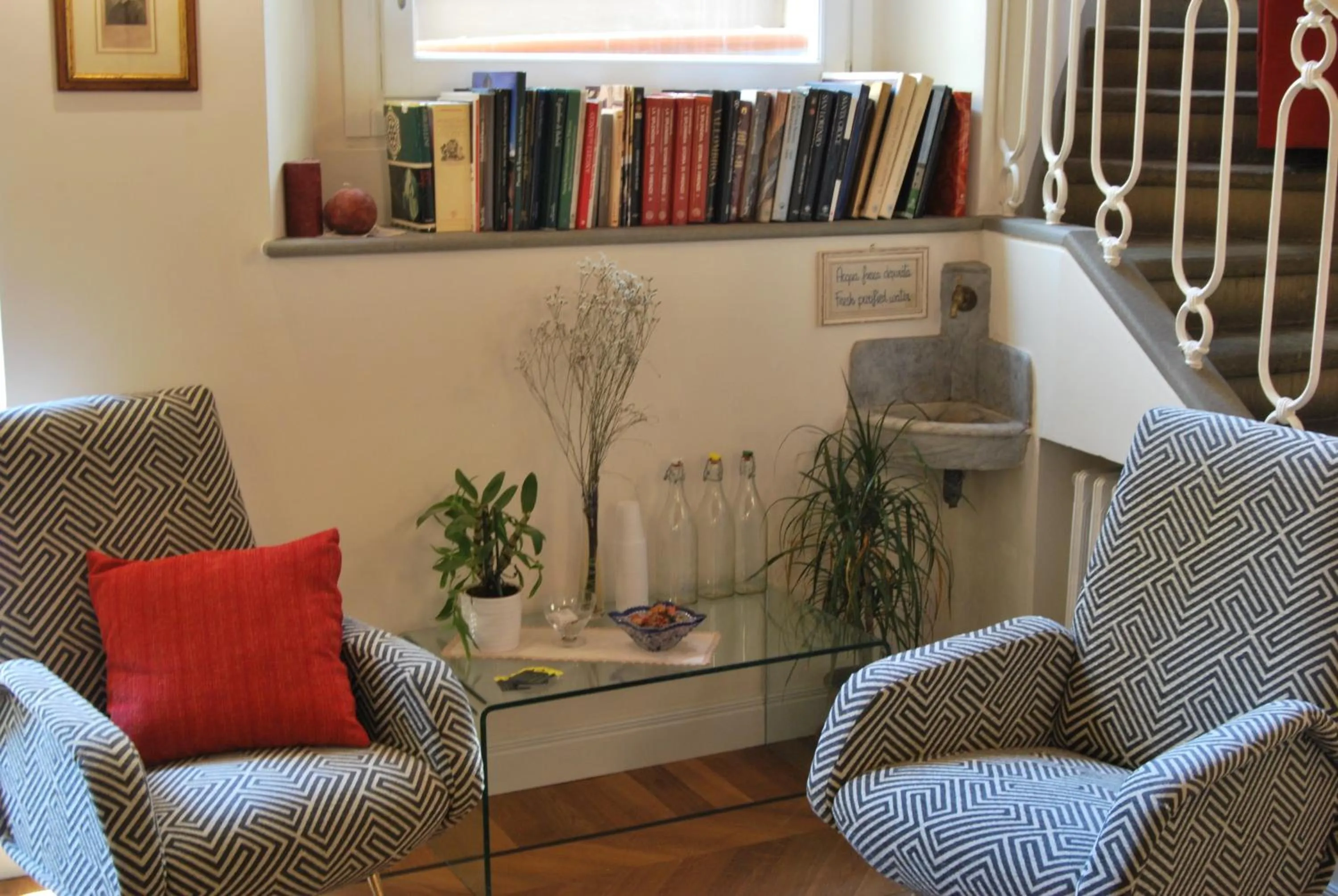 Decorative detail in B&B Isola d'Arno