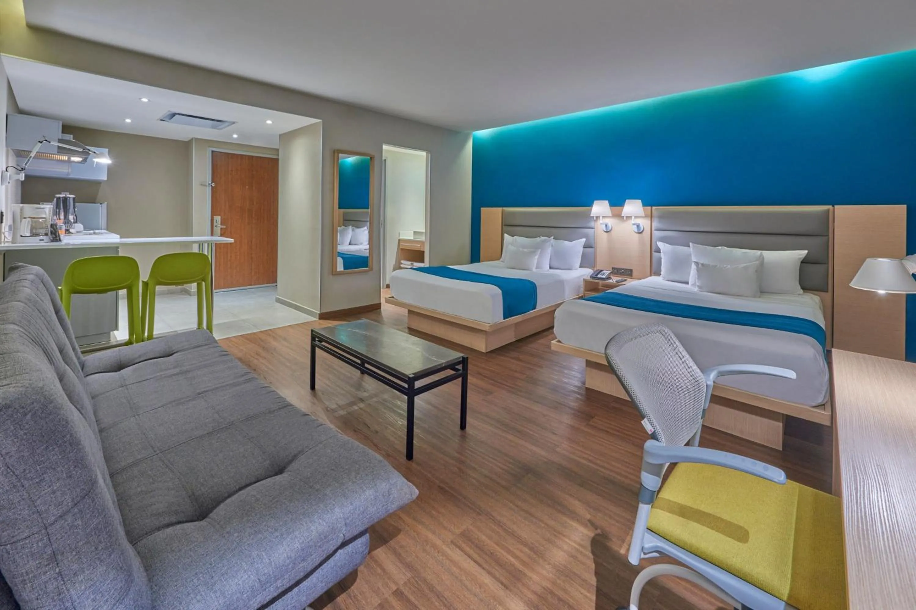 Bedroom in City Express Suites by Marriott Playa del Carmen