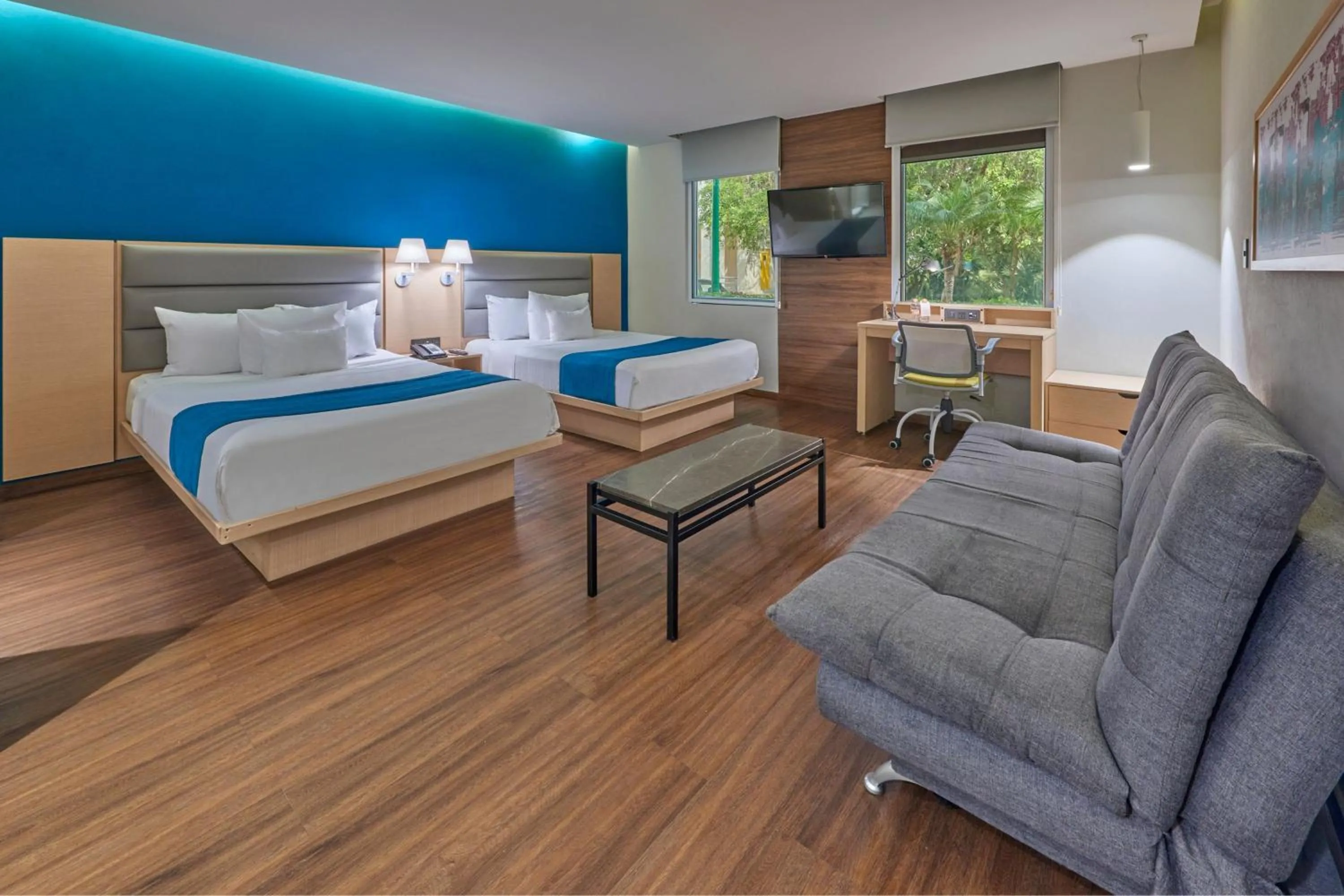 Bedroom in City Express Suites by Marriott Playa del Carmen