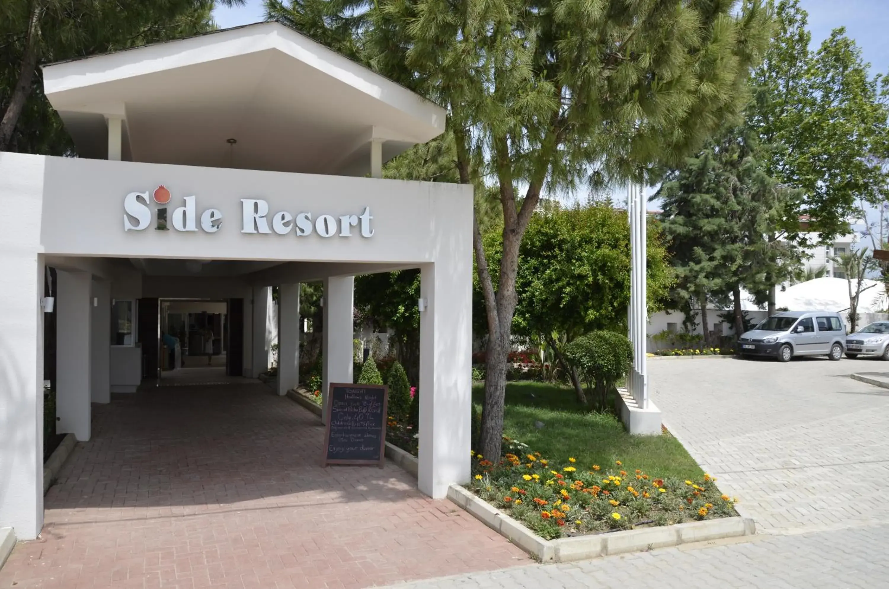 Facade/entrance in Side Resort Hotel