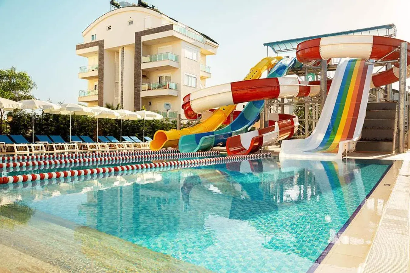 Swimming pool, Water Park in Side Resort Hotel