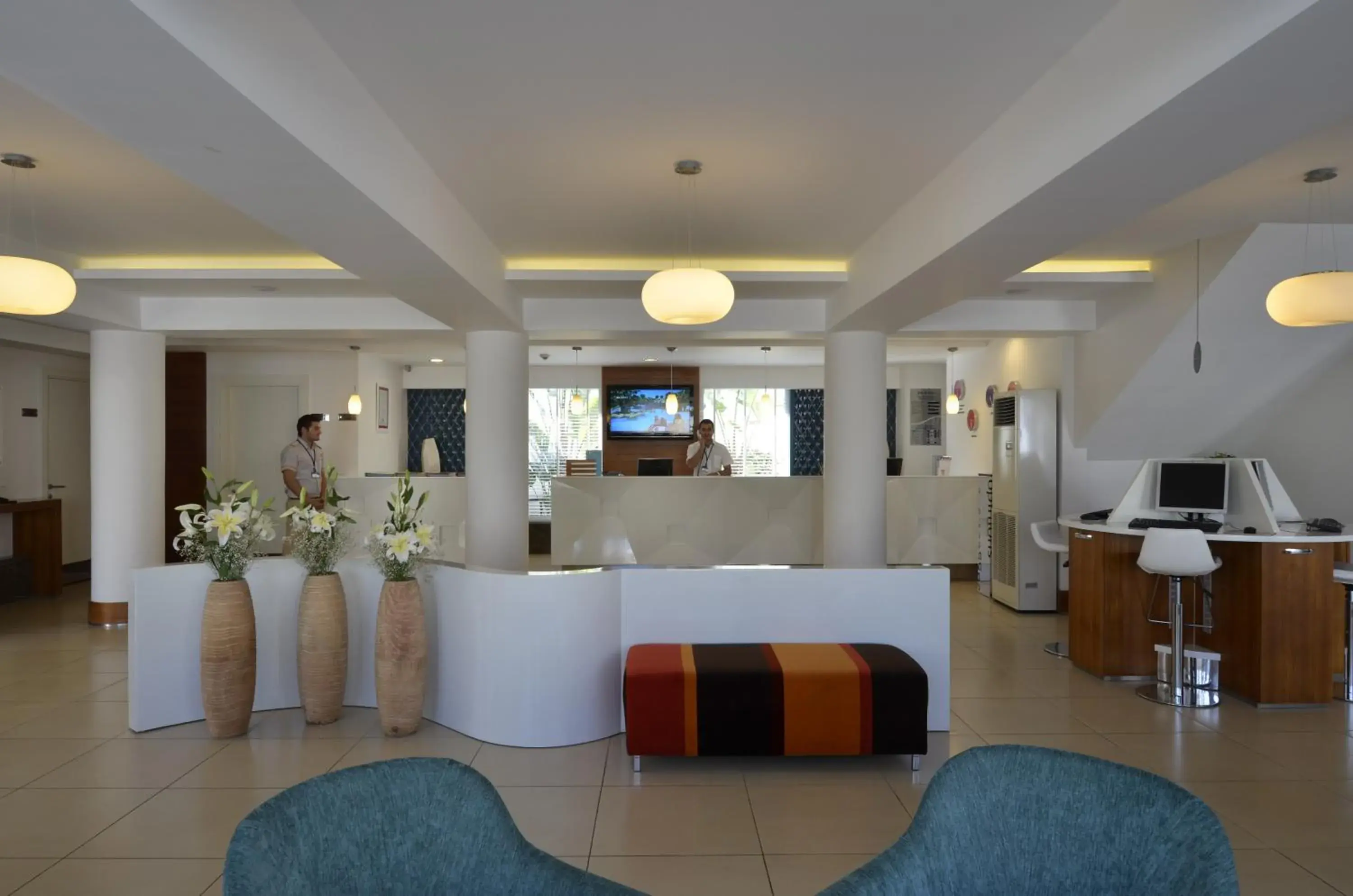 Lobby or reception in Side Resort Hotel