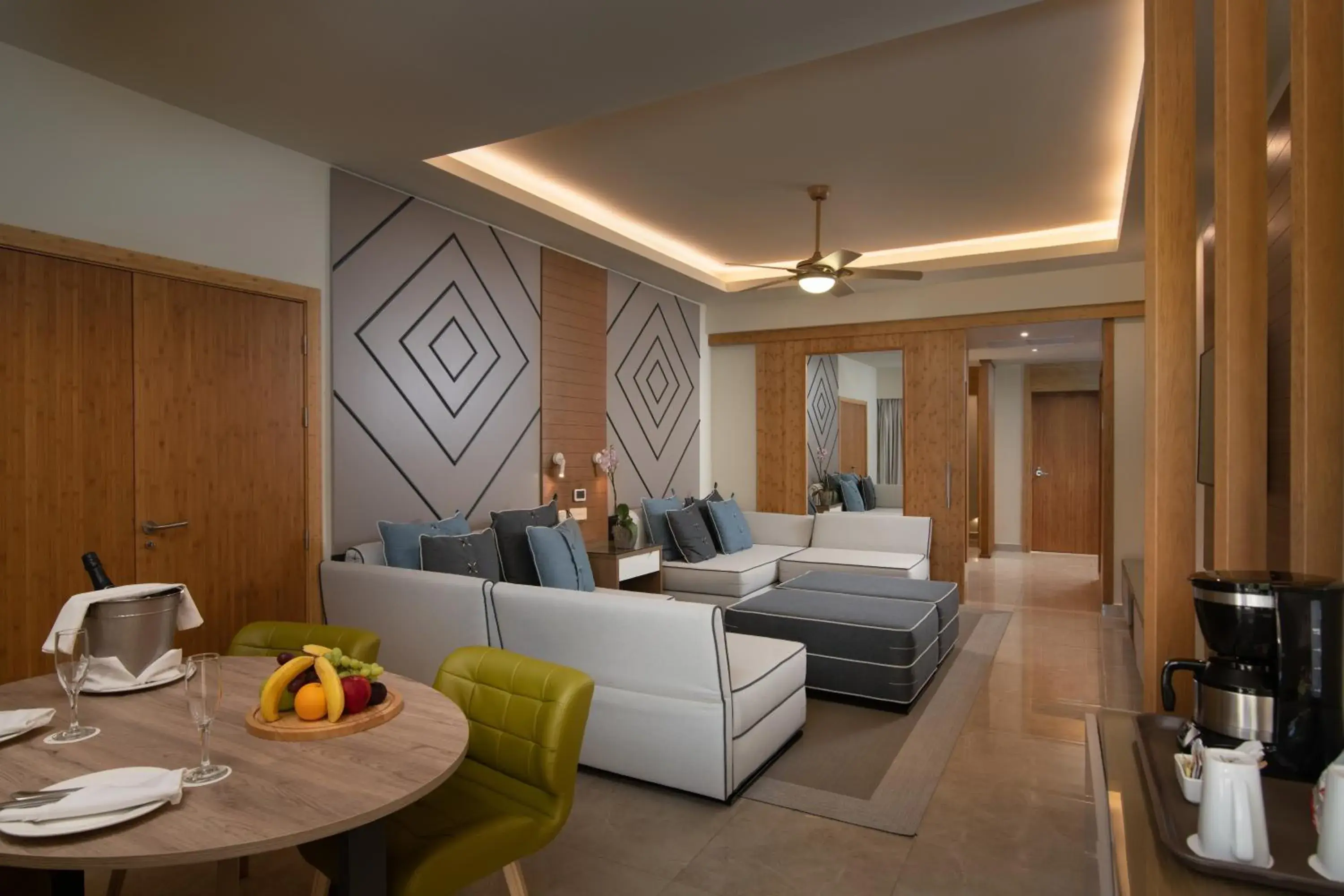 Living room in Dreams Onyx Resort & Spa - All Inclusive Living room in Dreams Onyx Resort & Spa - All Inclusive
