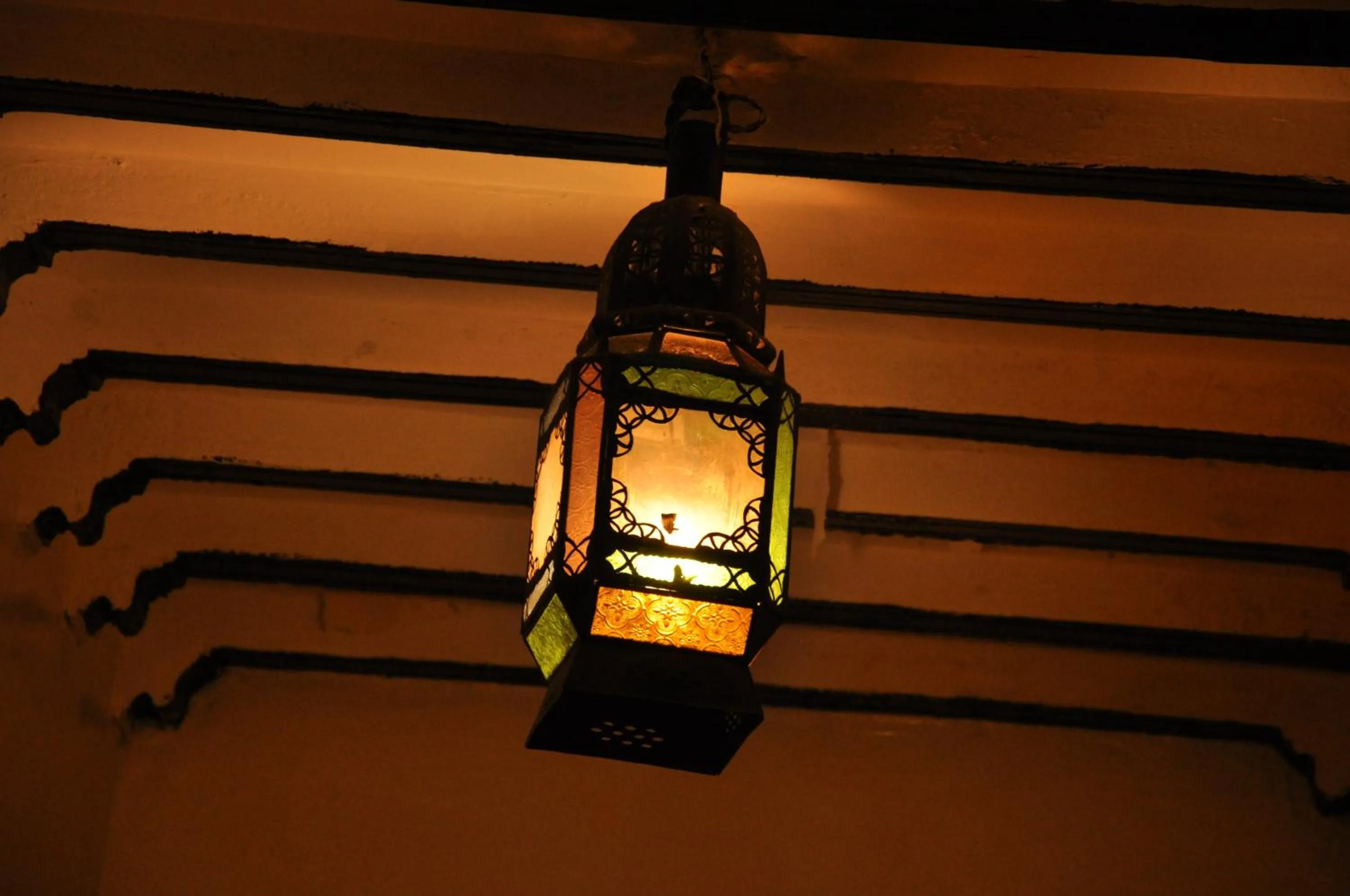 Decorative detail in Hotel Boustane