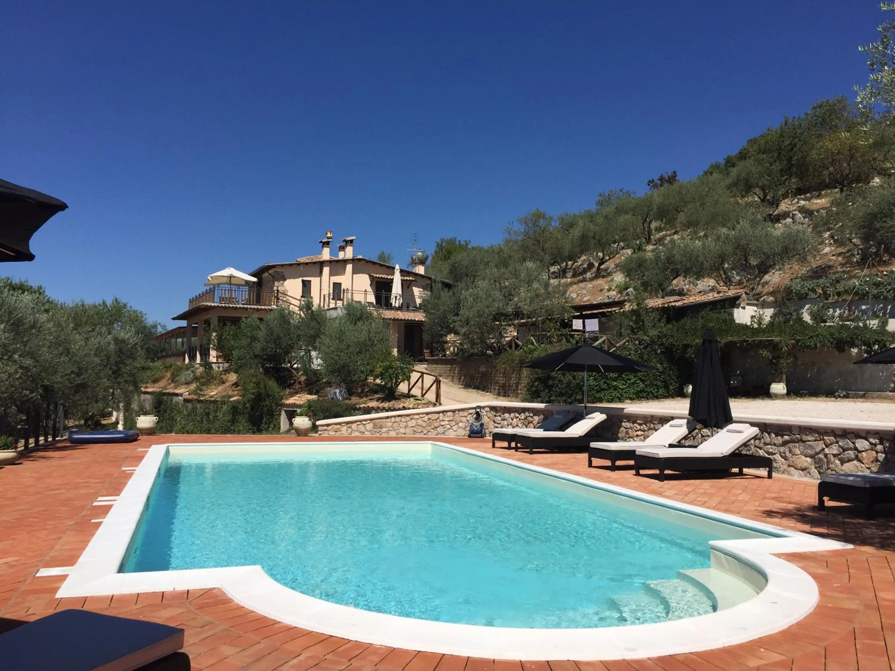 Swimming pool in Casale San Pietro