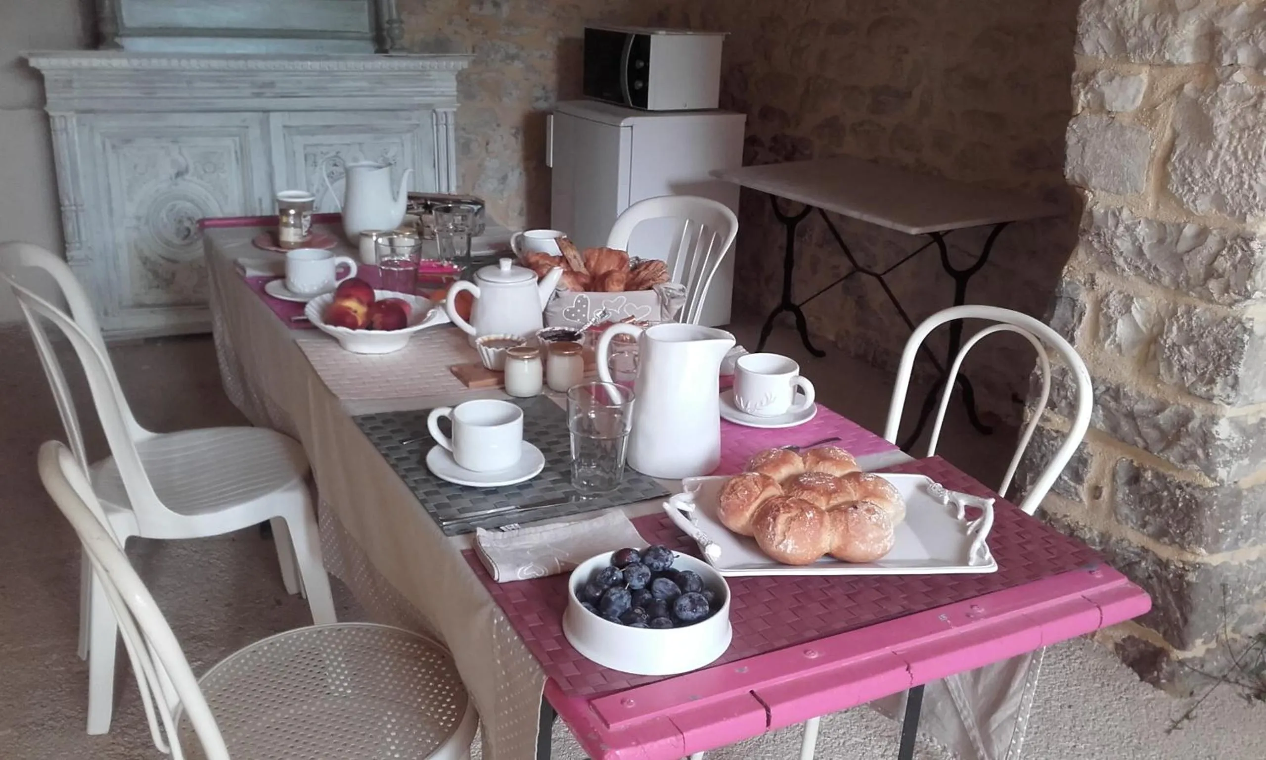 Breakfast in Chambres d'hôtes au Mas du Sire