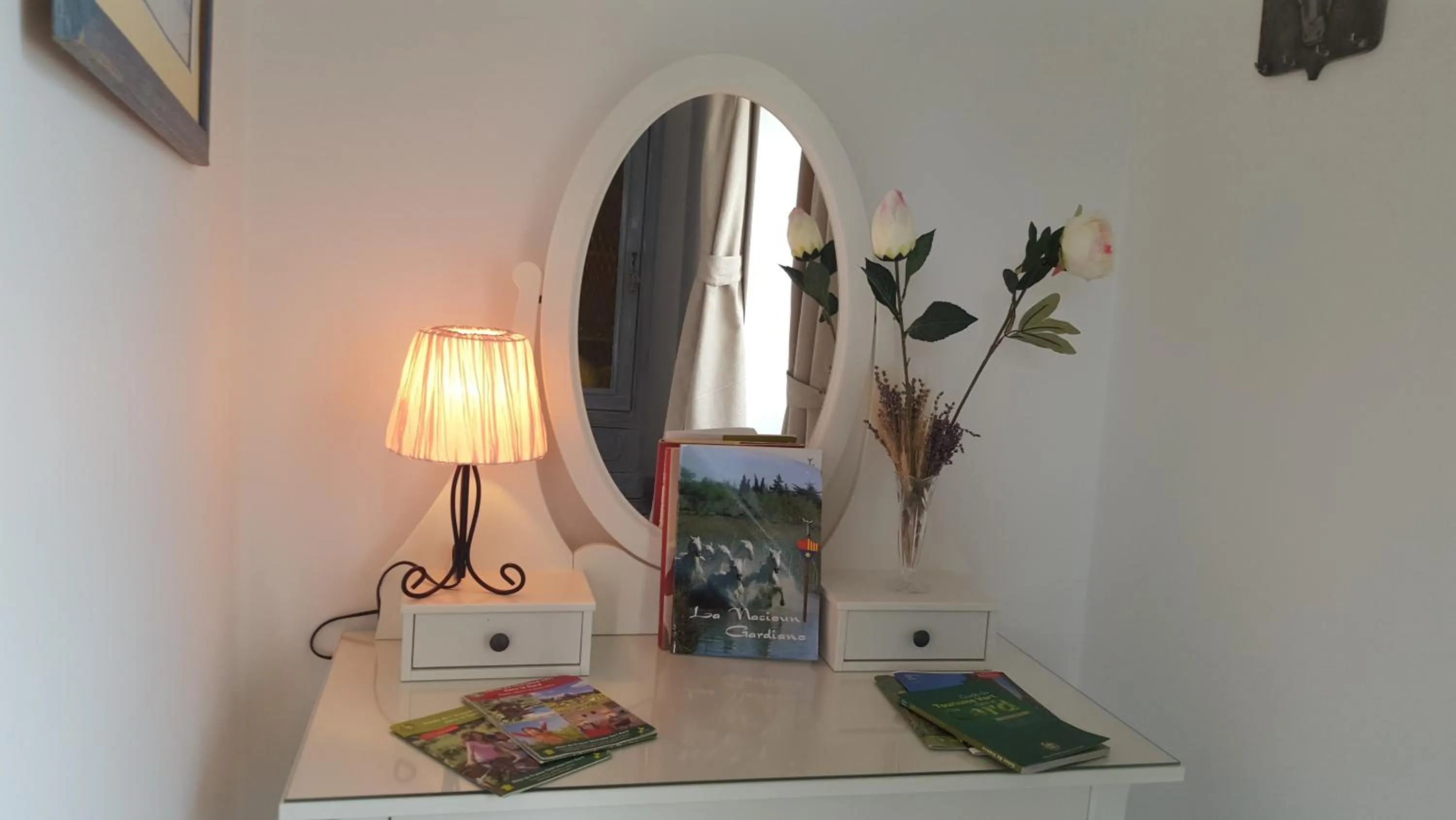 Area and facilities in Chambres d'hôtes au Mas du Sire