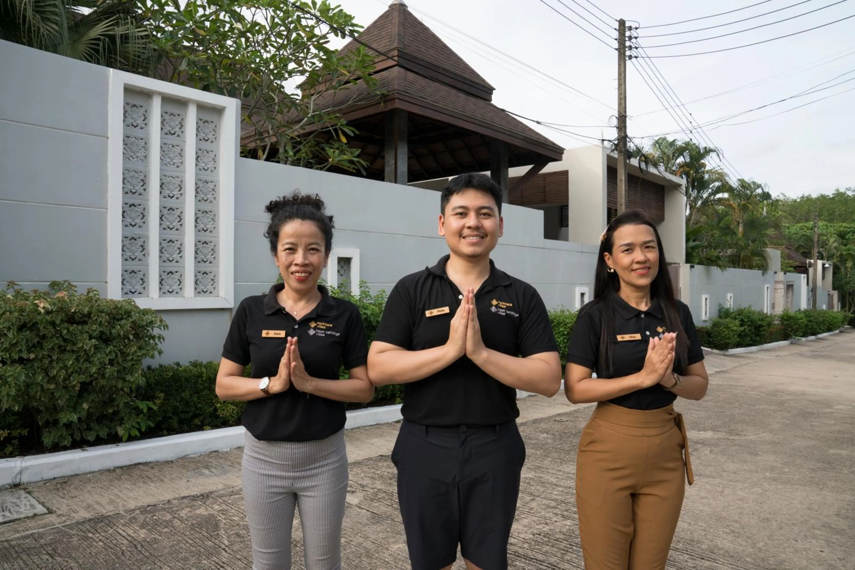 Staff in Narintara Private Pool Villas - Free Tuk-Tuk Service to the Beach!