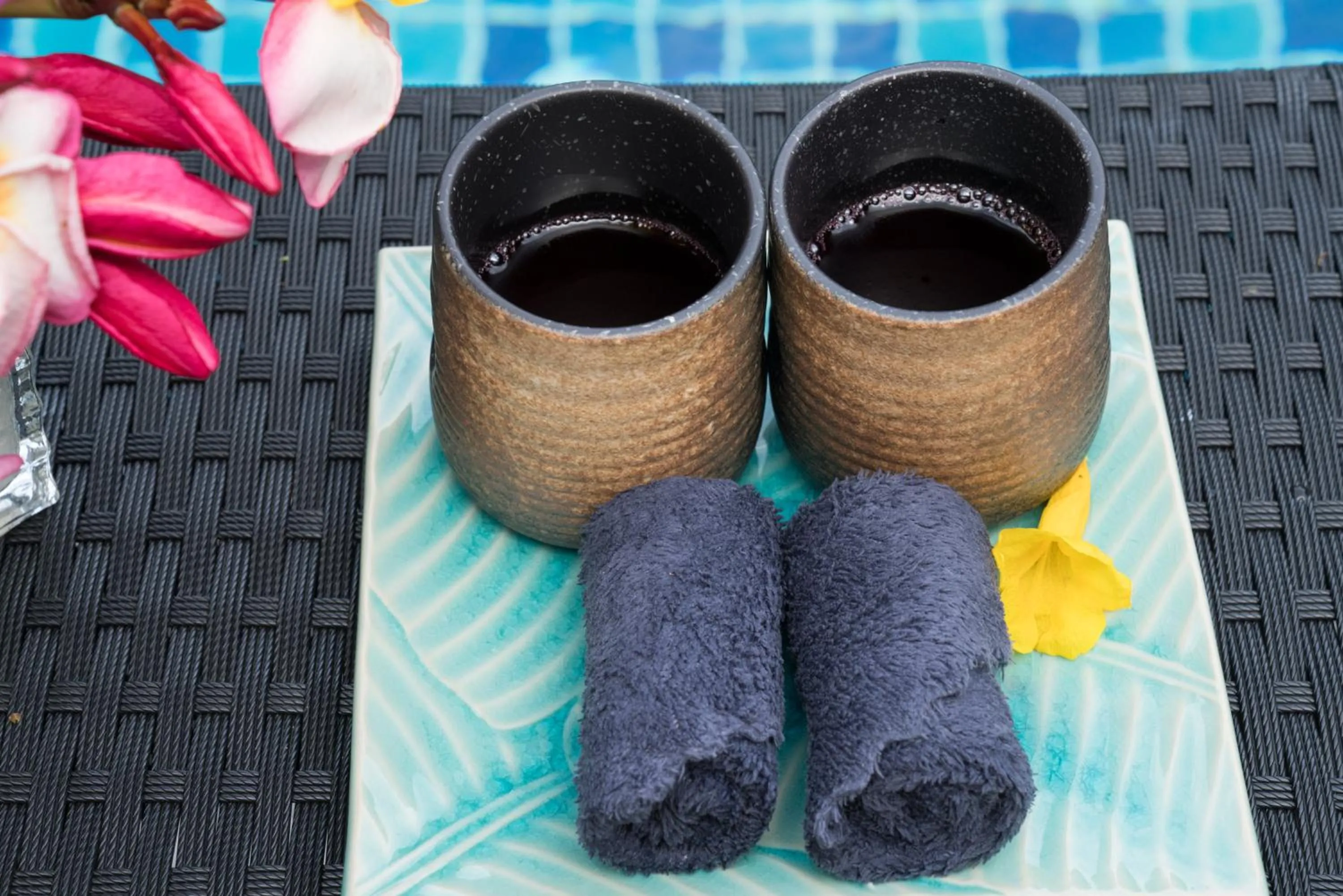 towels in Narintara Private Pool Villas - Free Tuk-Tuk Service to the Beach!