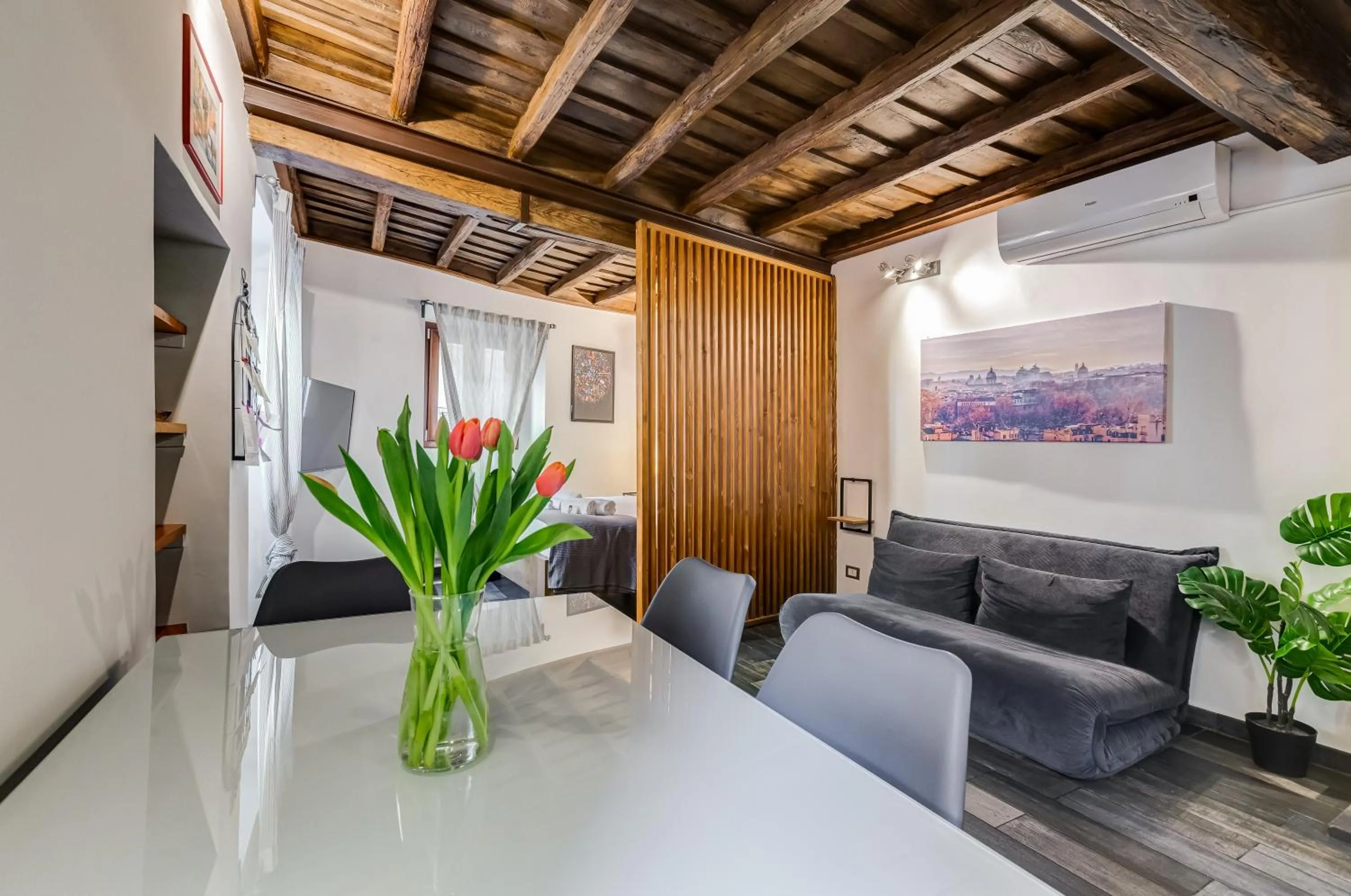 Living room in Chiavari Apartment