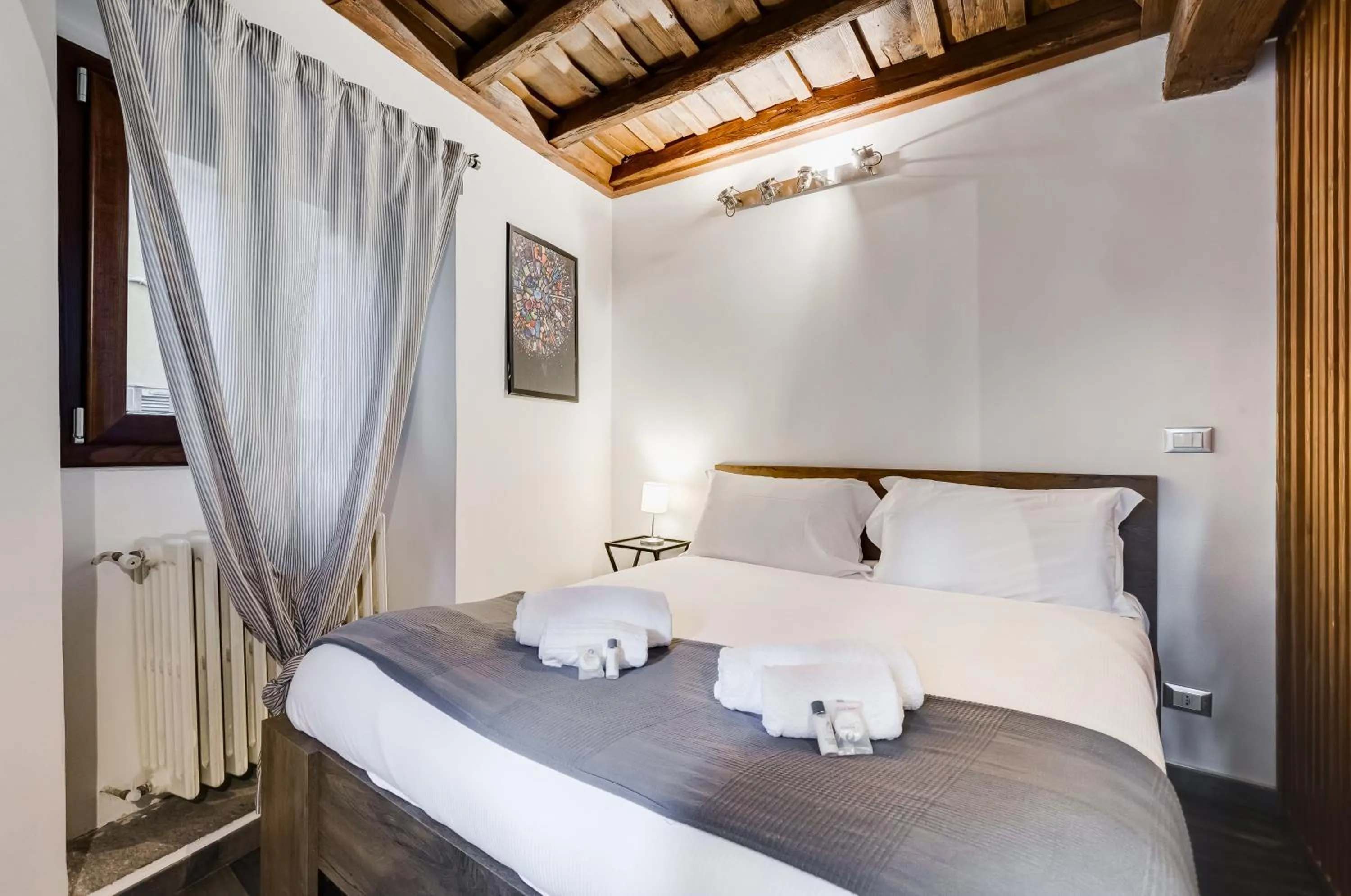 Bed in Chiavari Apartment