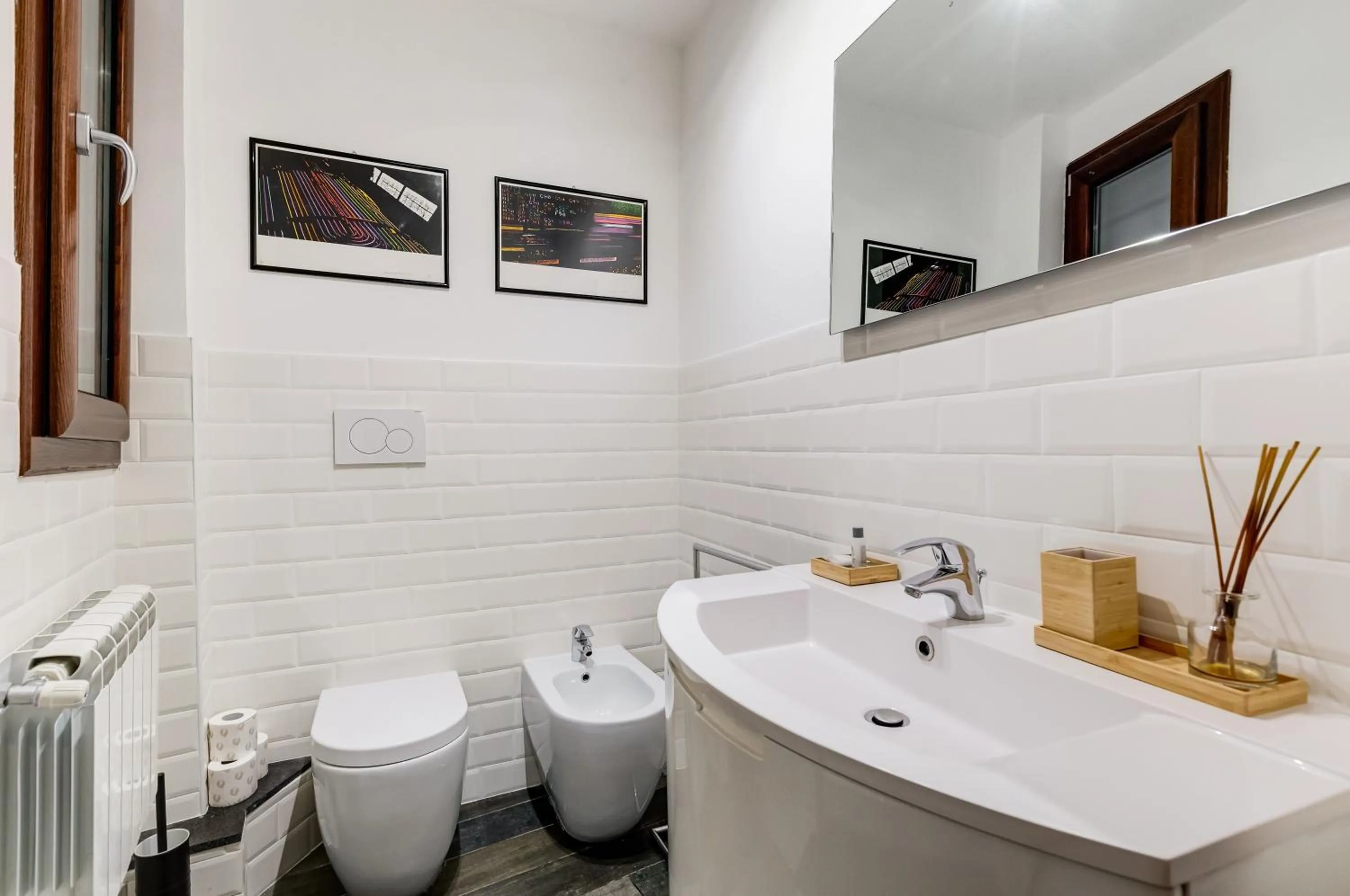 Toilet in Chiavari Apartment