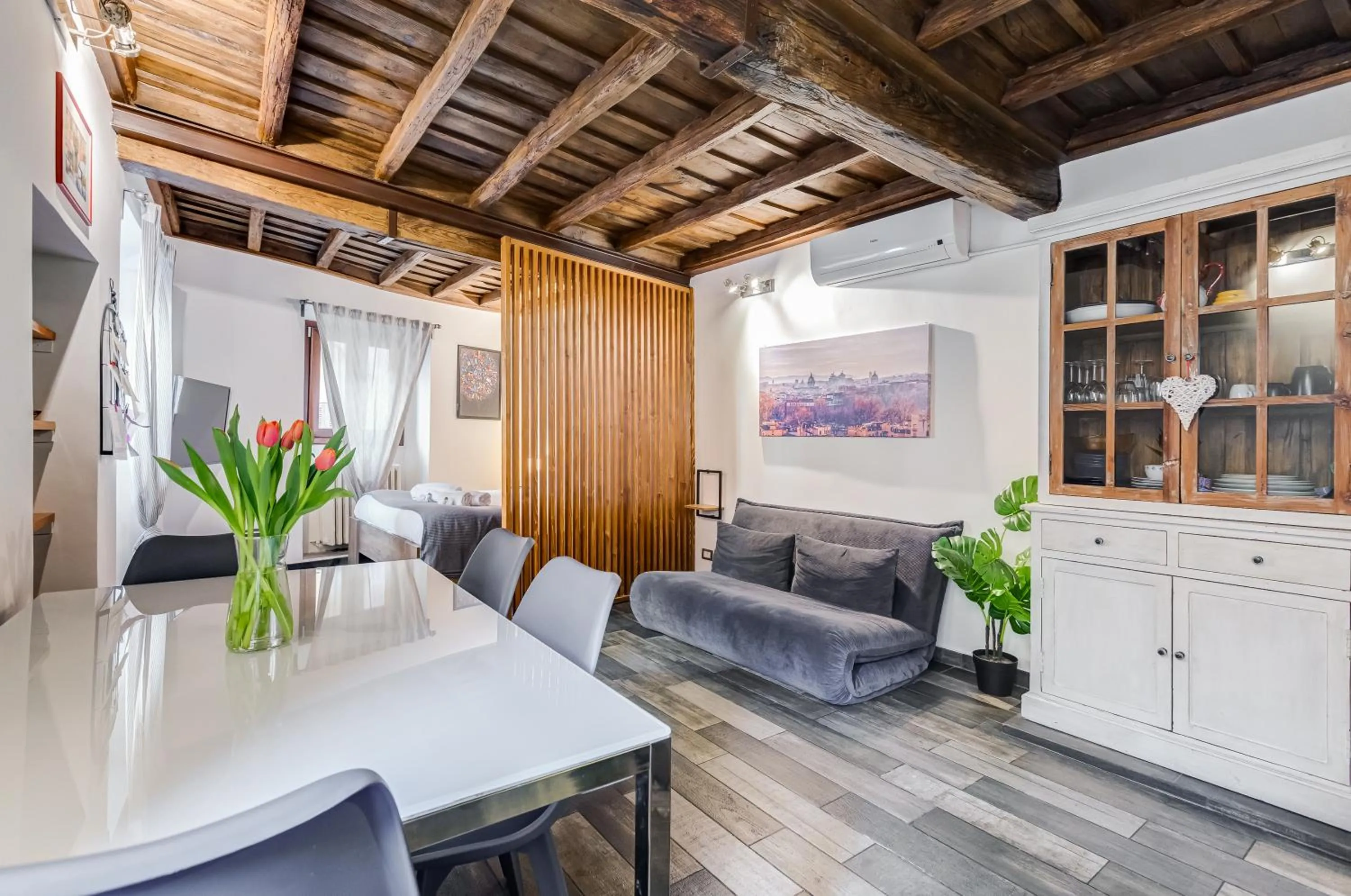 Living room in Chiavari Apartment