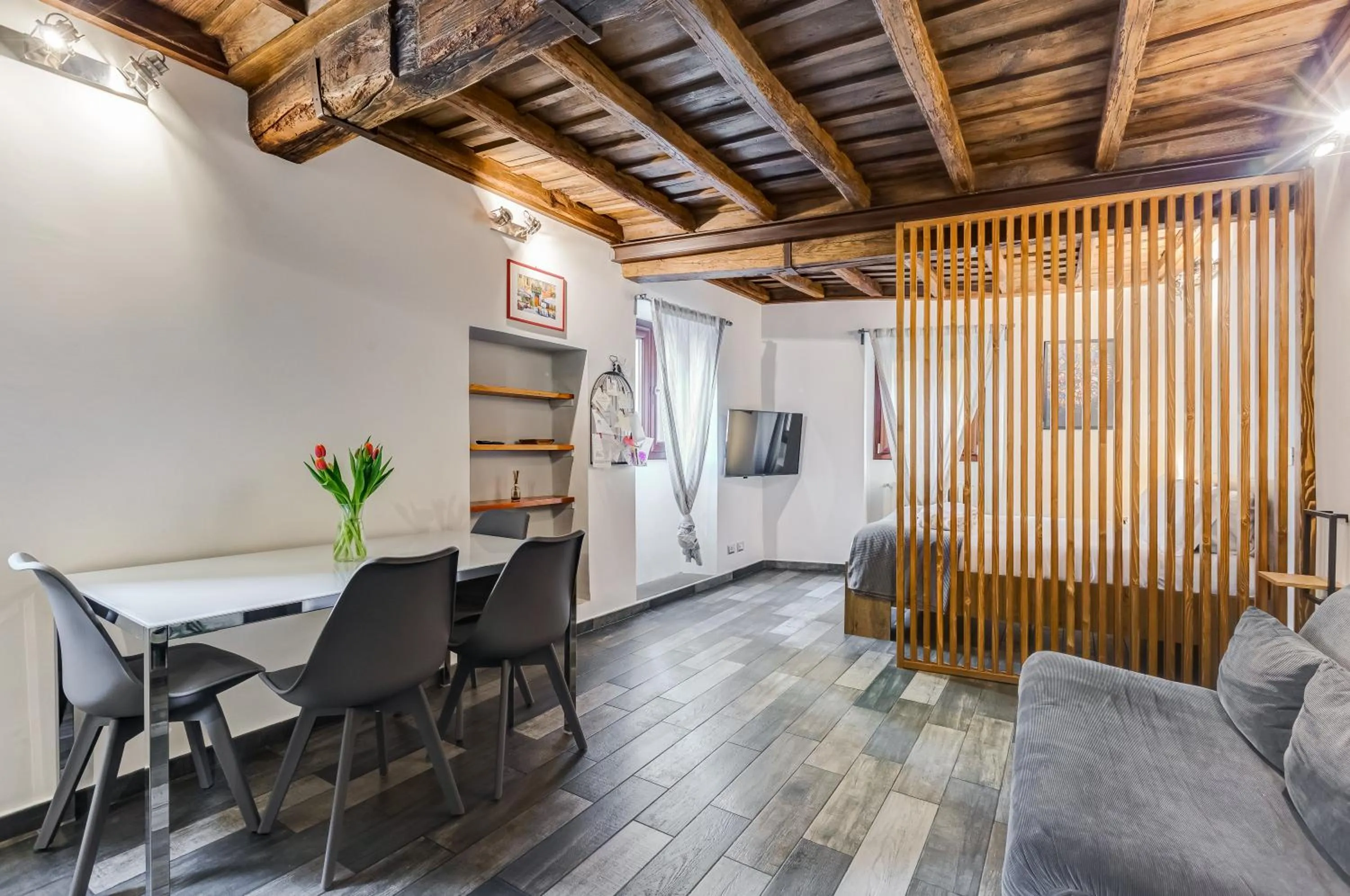 Living room in Chiavari Apartment