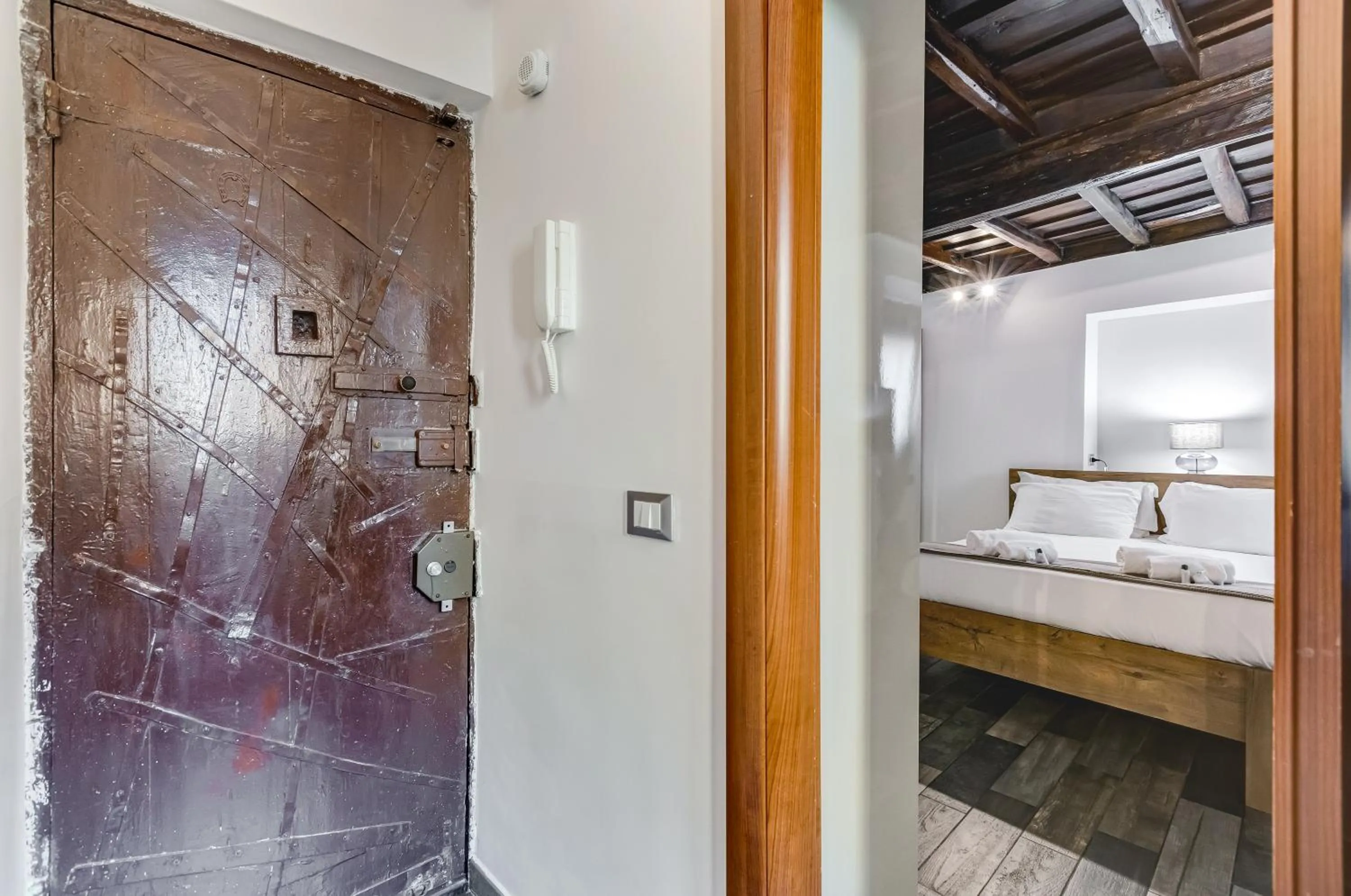 Photo of the whole room, Bed in Chiavari Apartment