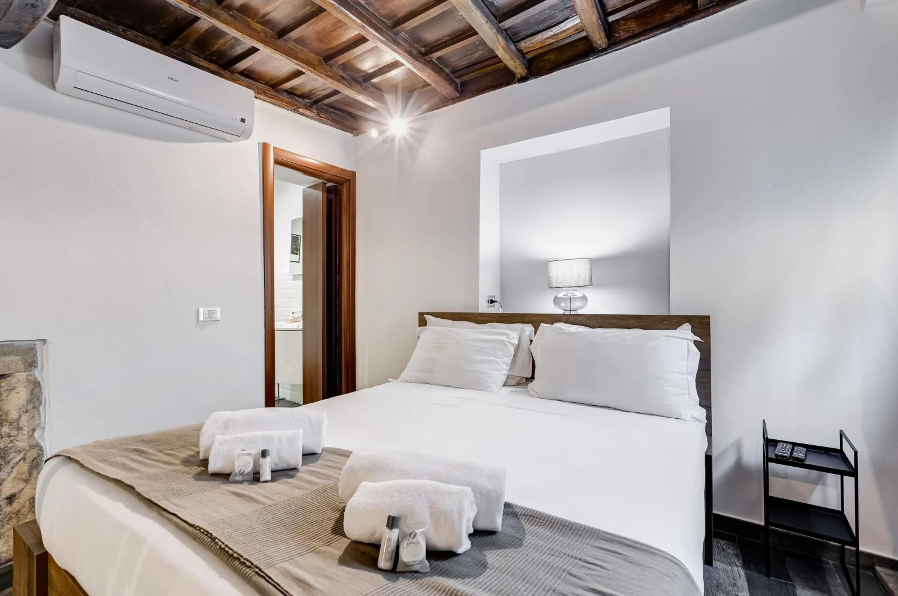 Bed in Chiavari Apartment