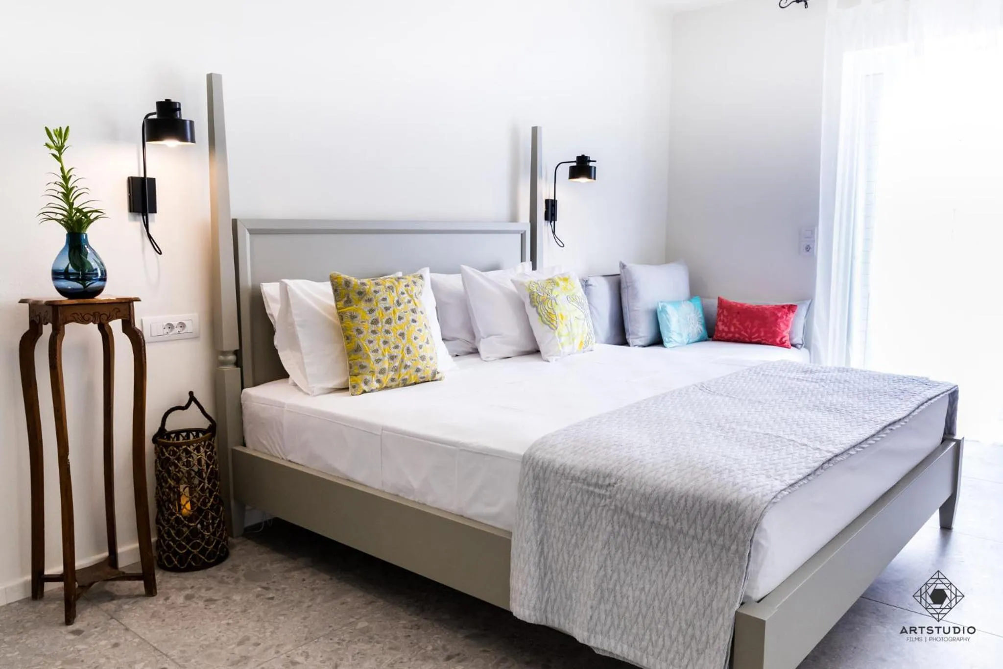 Bed in Lemon Tree House