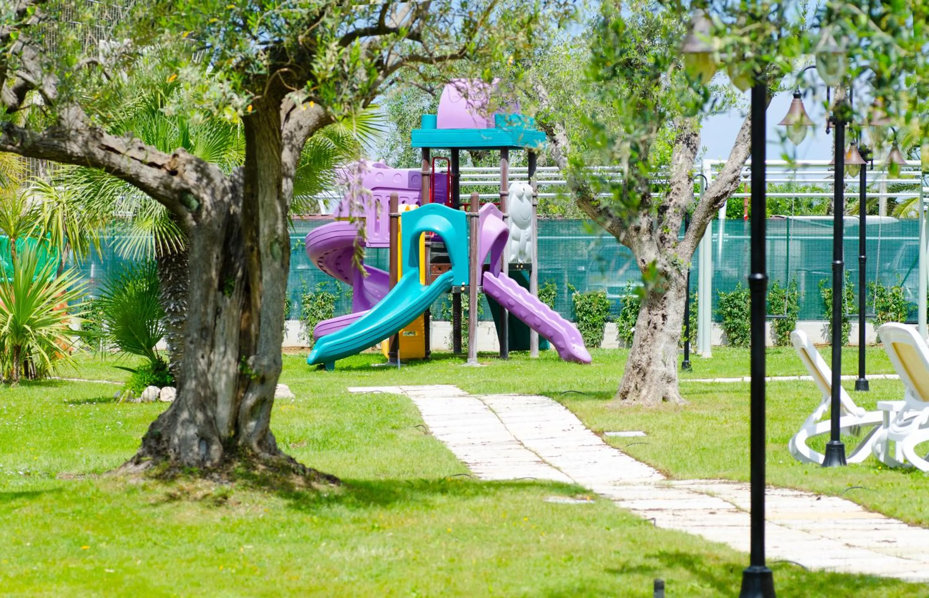 Children play ground in Almaluna Hotel & Resort