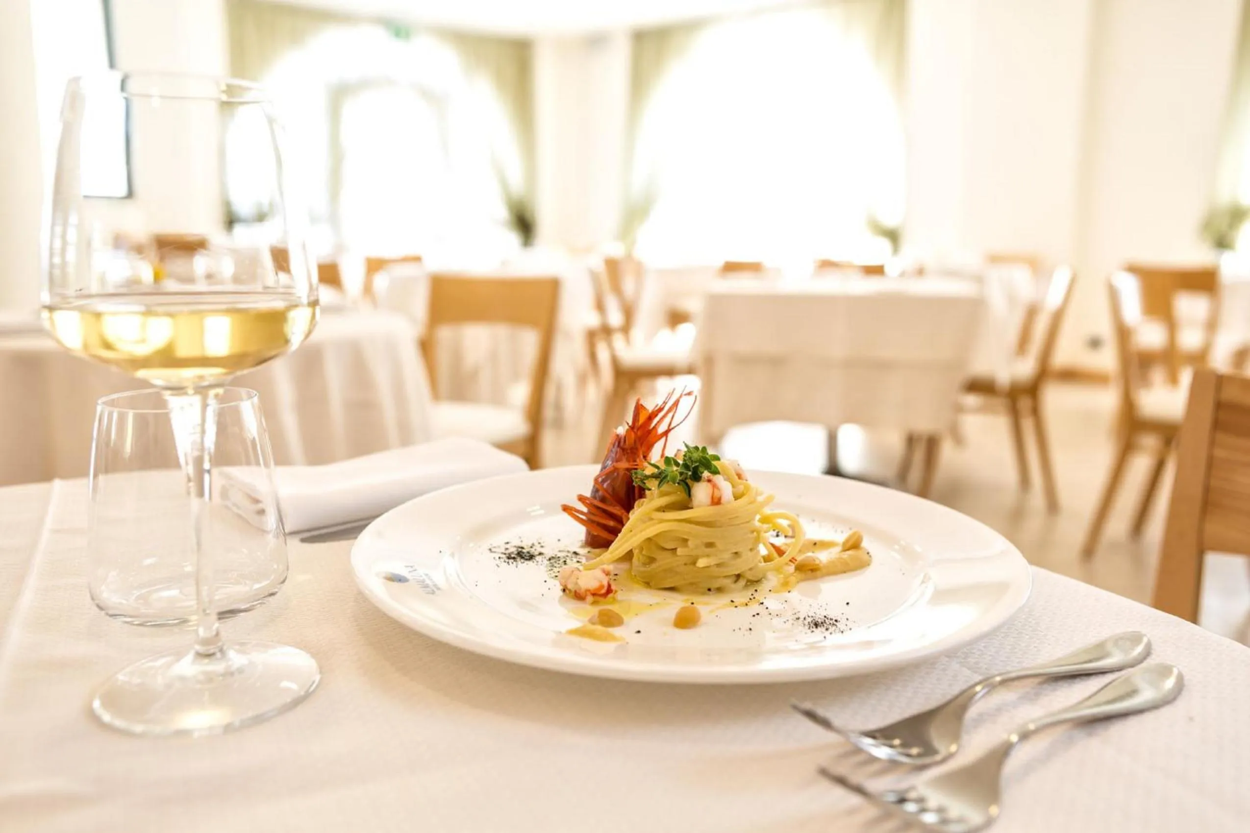 Food close-up in Almaluna Hotel & Resort