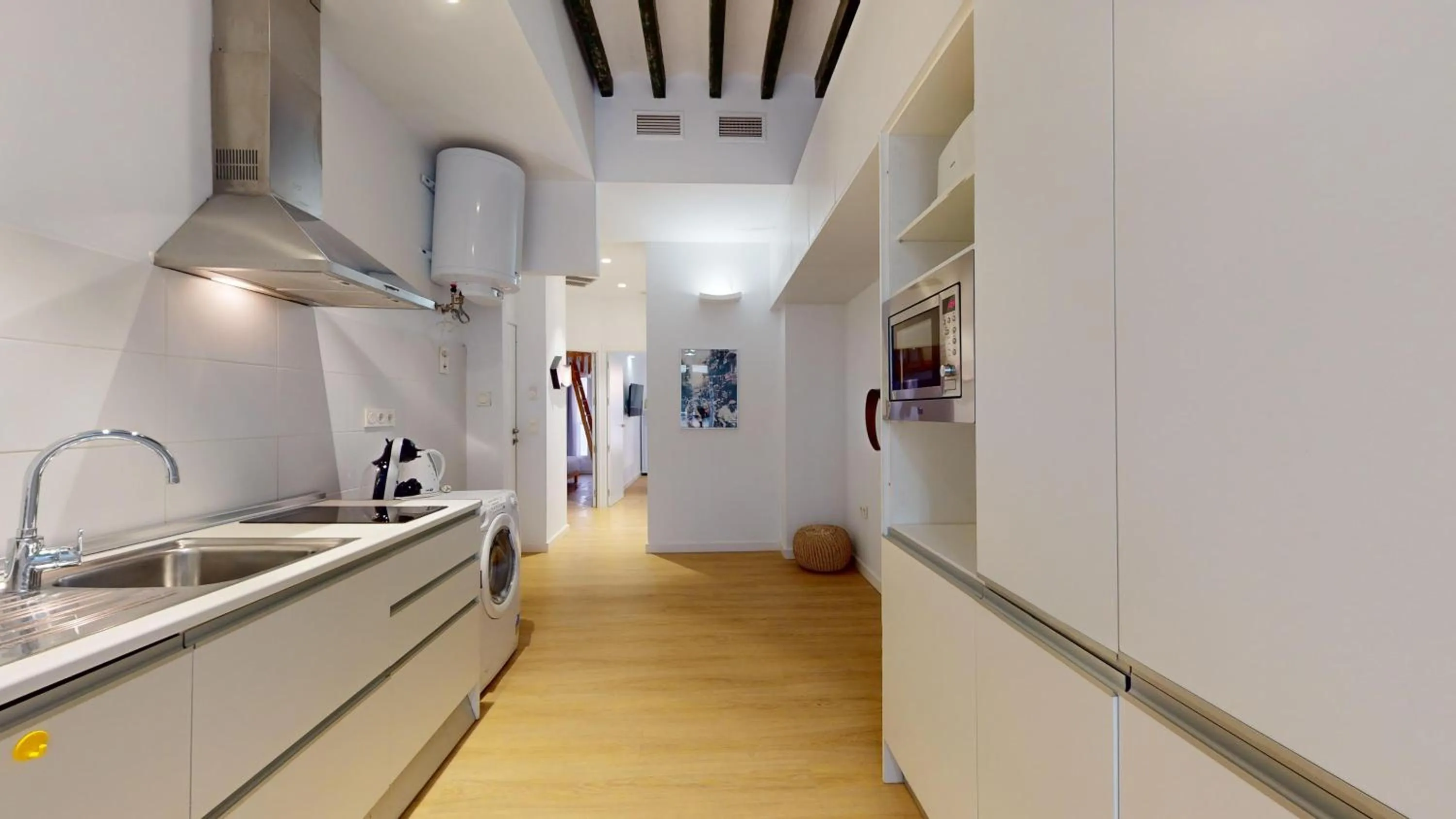 Kitchen or kitchenette in MyFlats Luxury City Center
