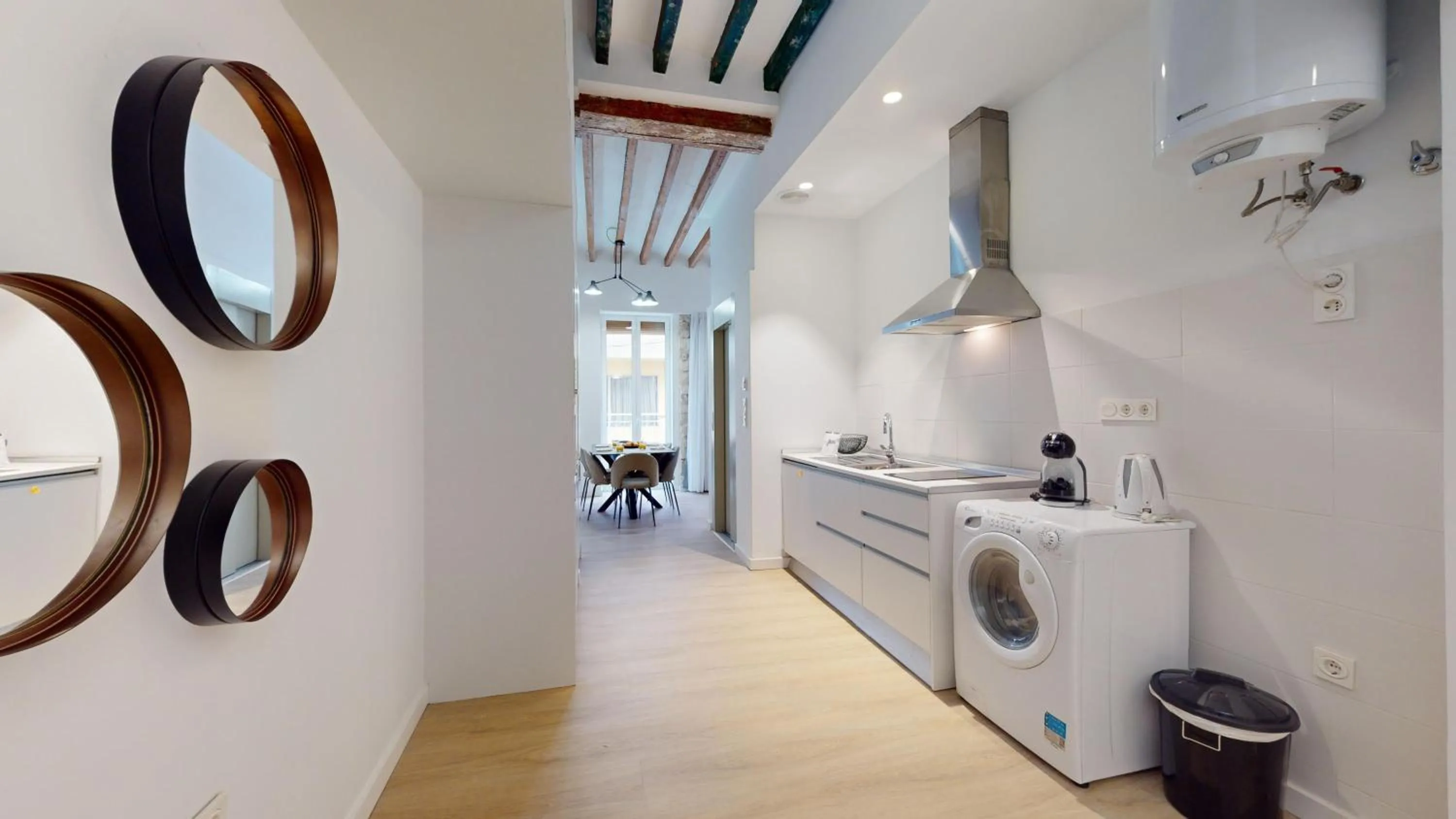 Kitchen or kitchenette in MyFlats Luxury City Center