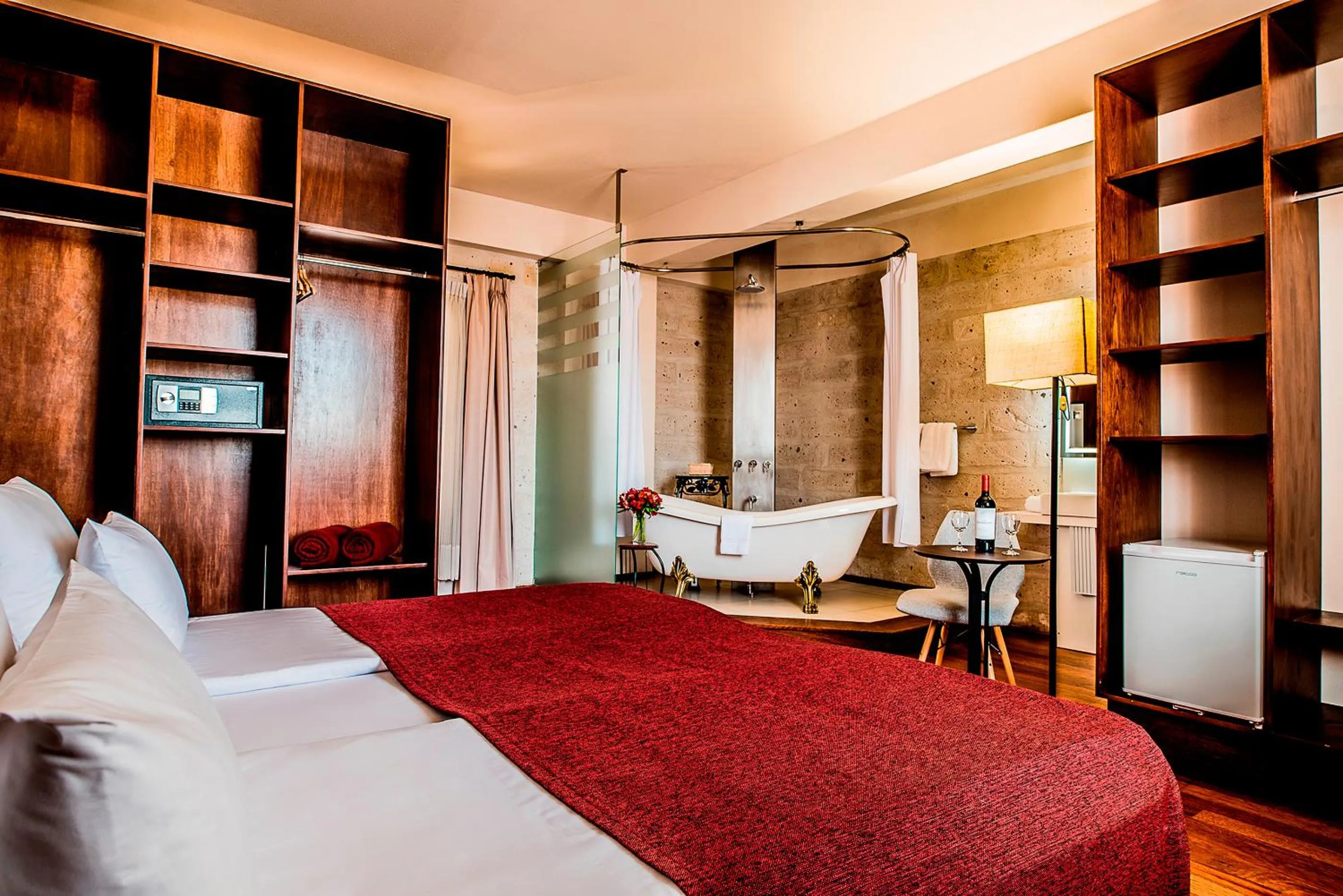 Patio, Bed in Palla Boutique Hotel