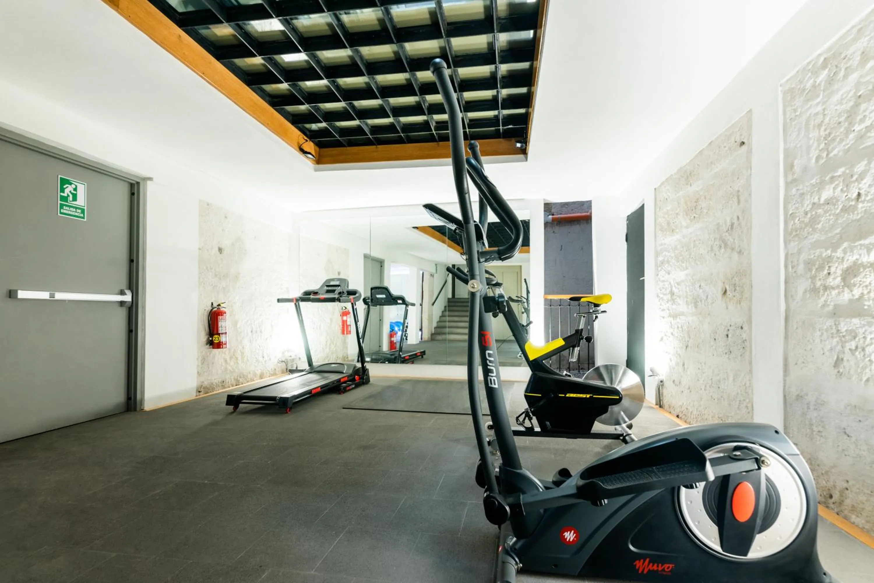 Fitness centre/facilities in Palla Boutique Hotel