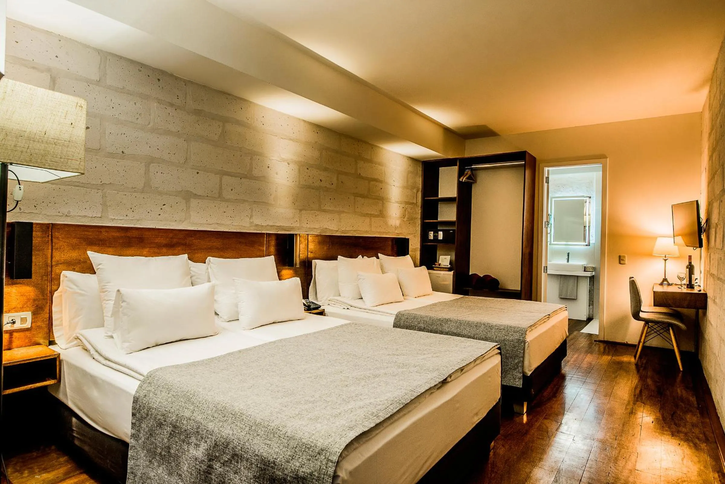 Bed in Palla Boutique Hotel