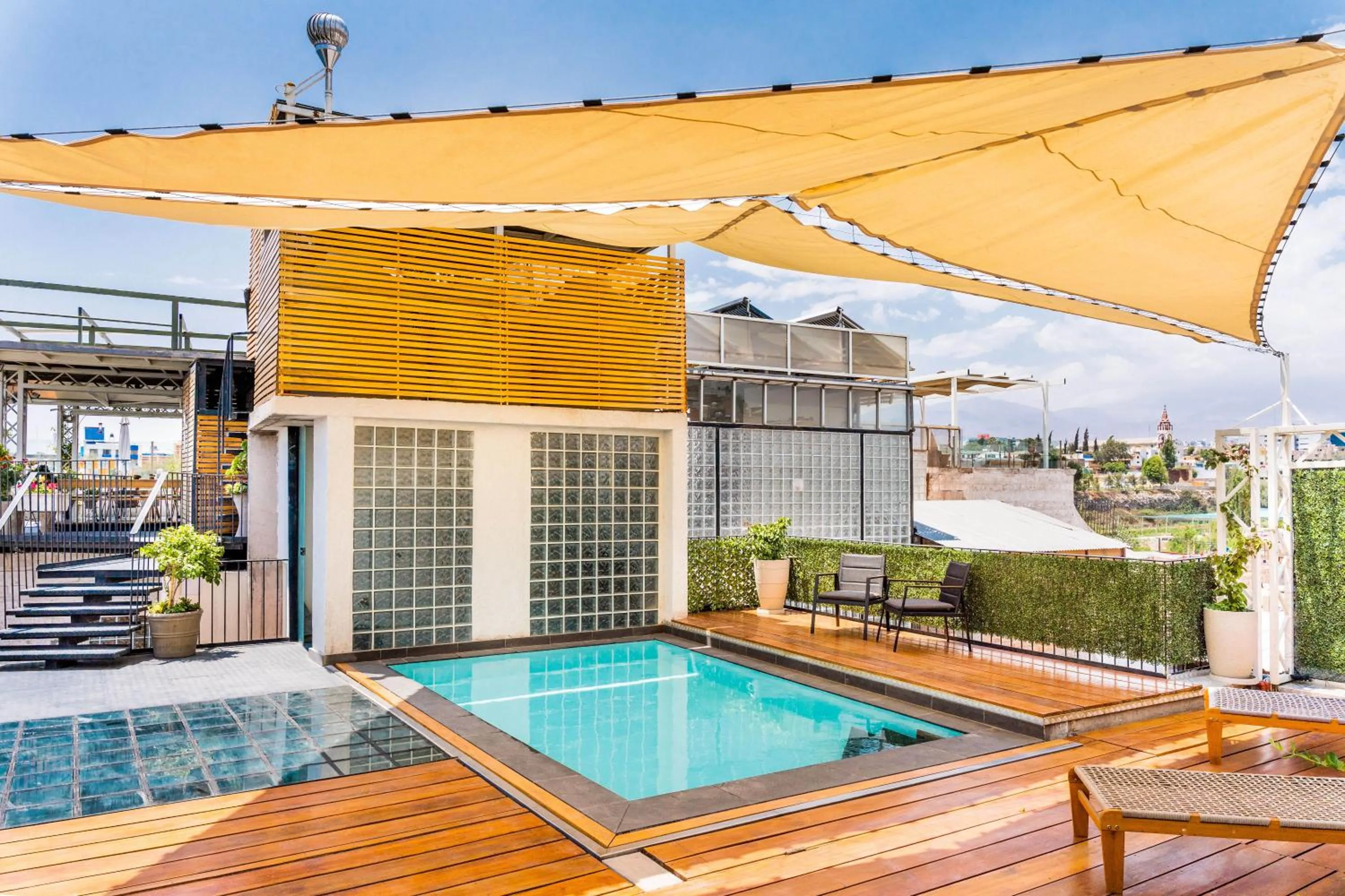 Swimming pool in Palla Boutique Hotel