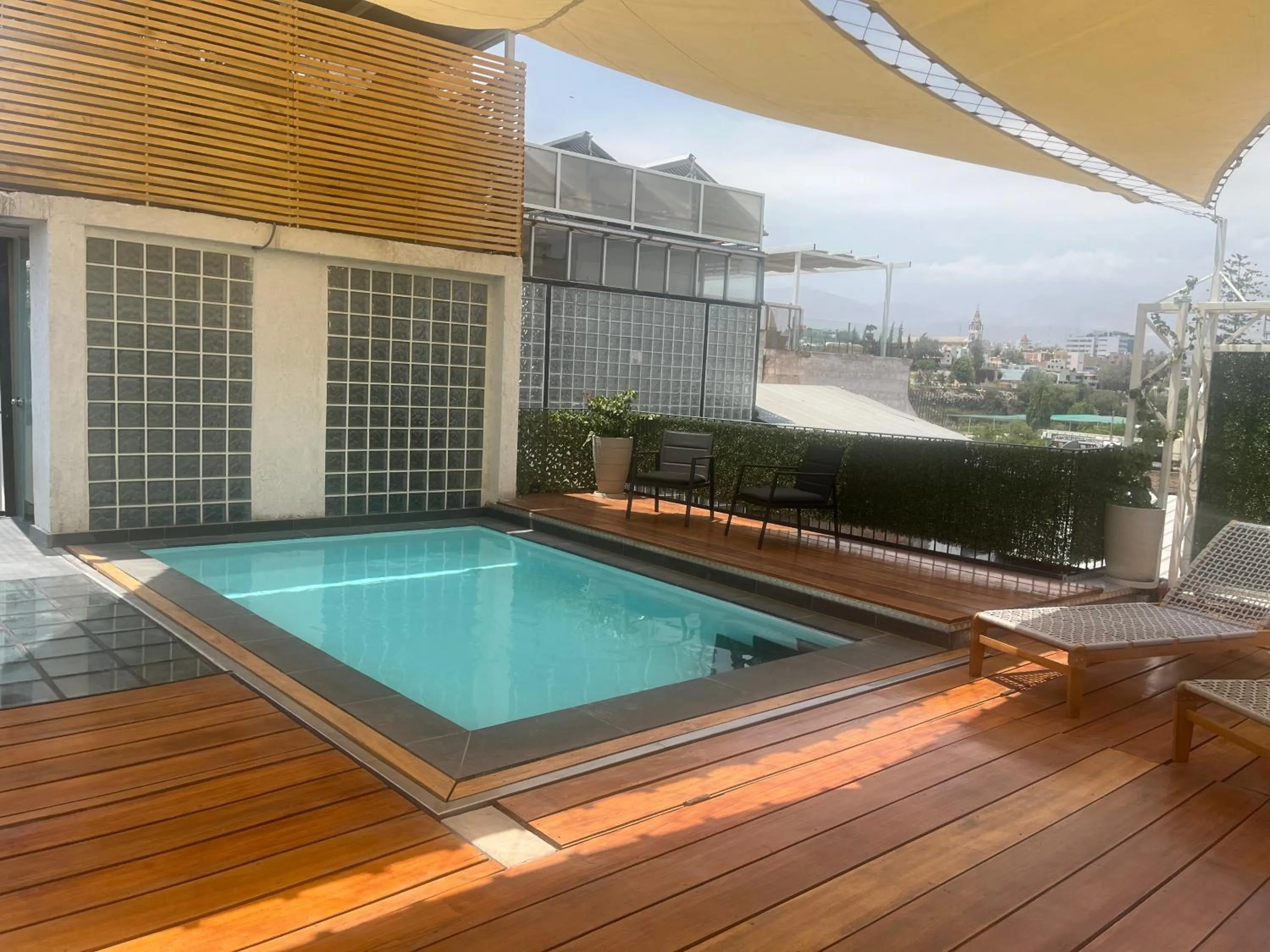 Swimming pool in Palla Boutique Hotel