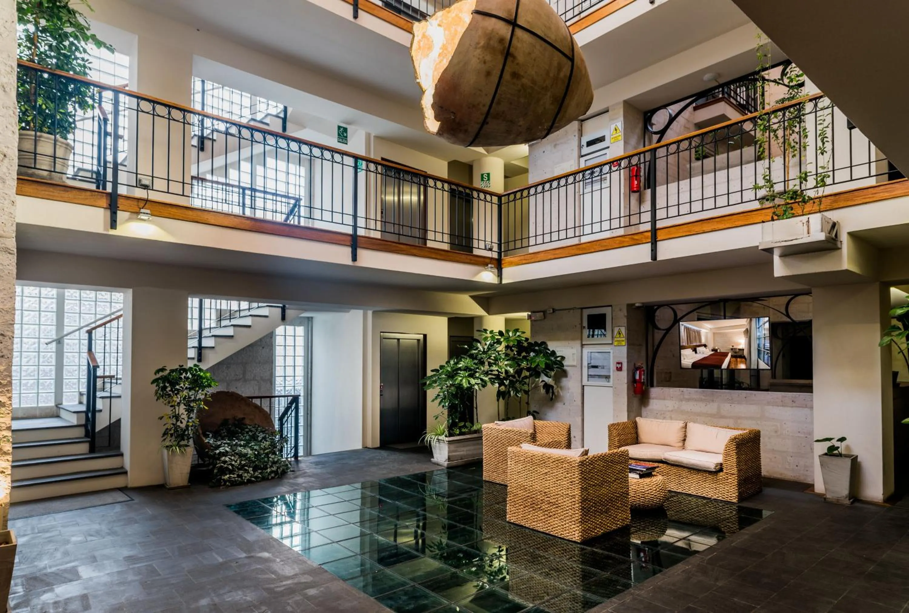 Patio in Palla Boutique Hotel