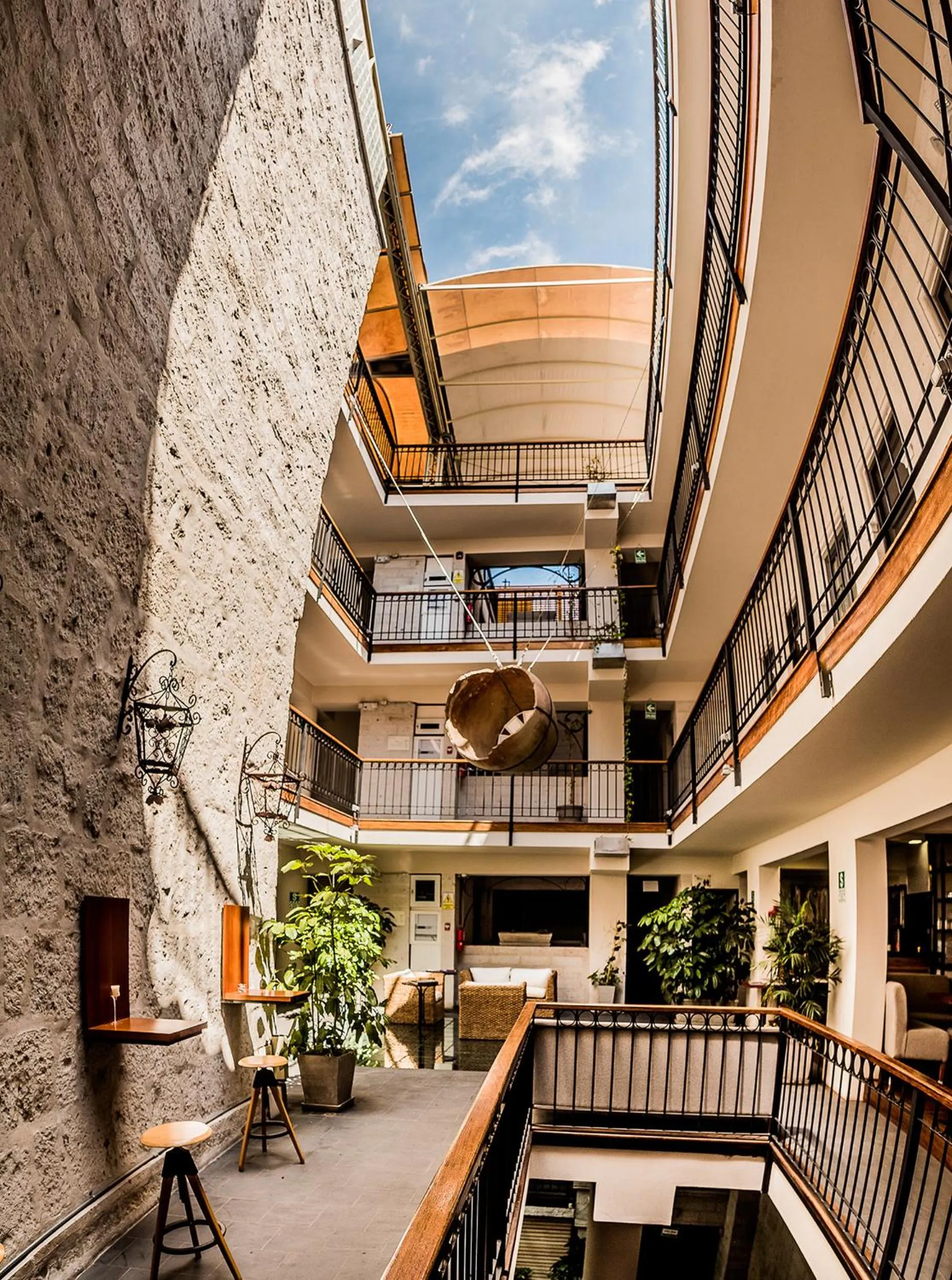 Patio in Palla Boutique Hotel