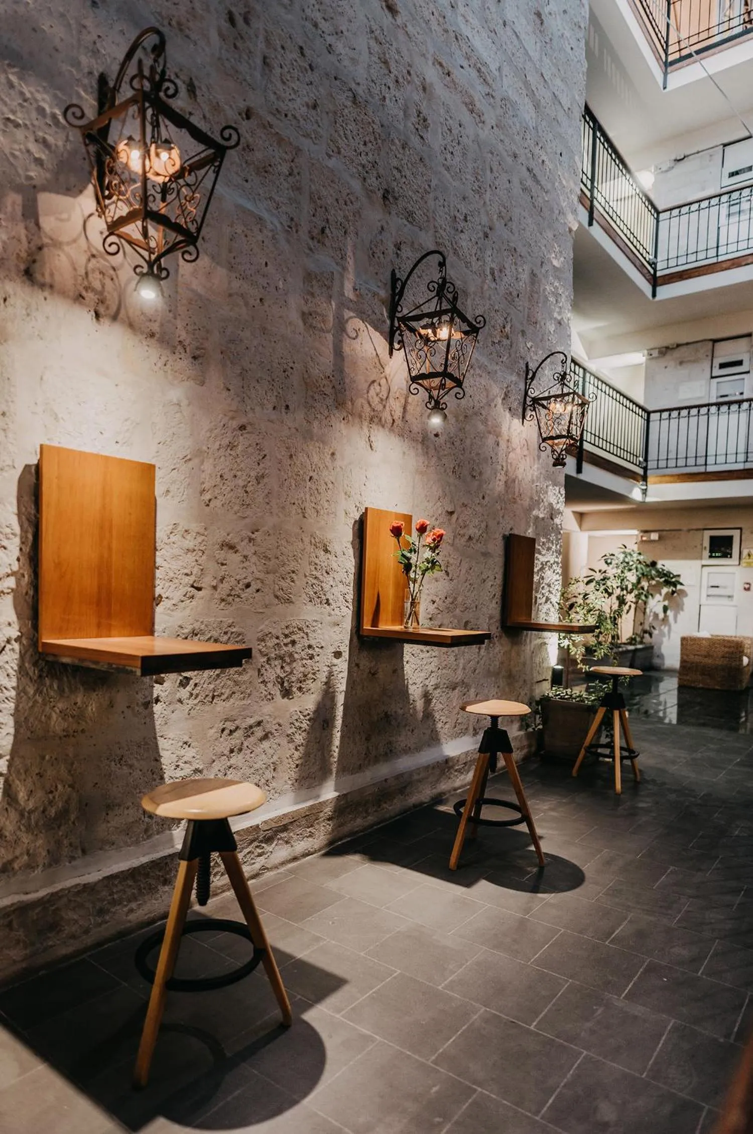 Patio in Palla Boutique Hotel