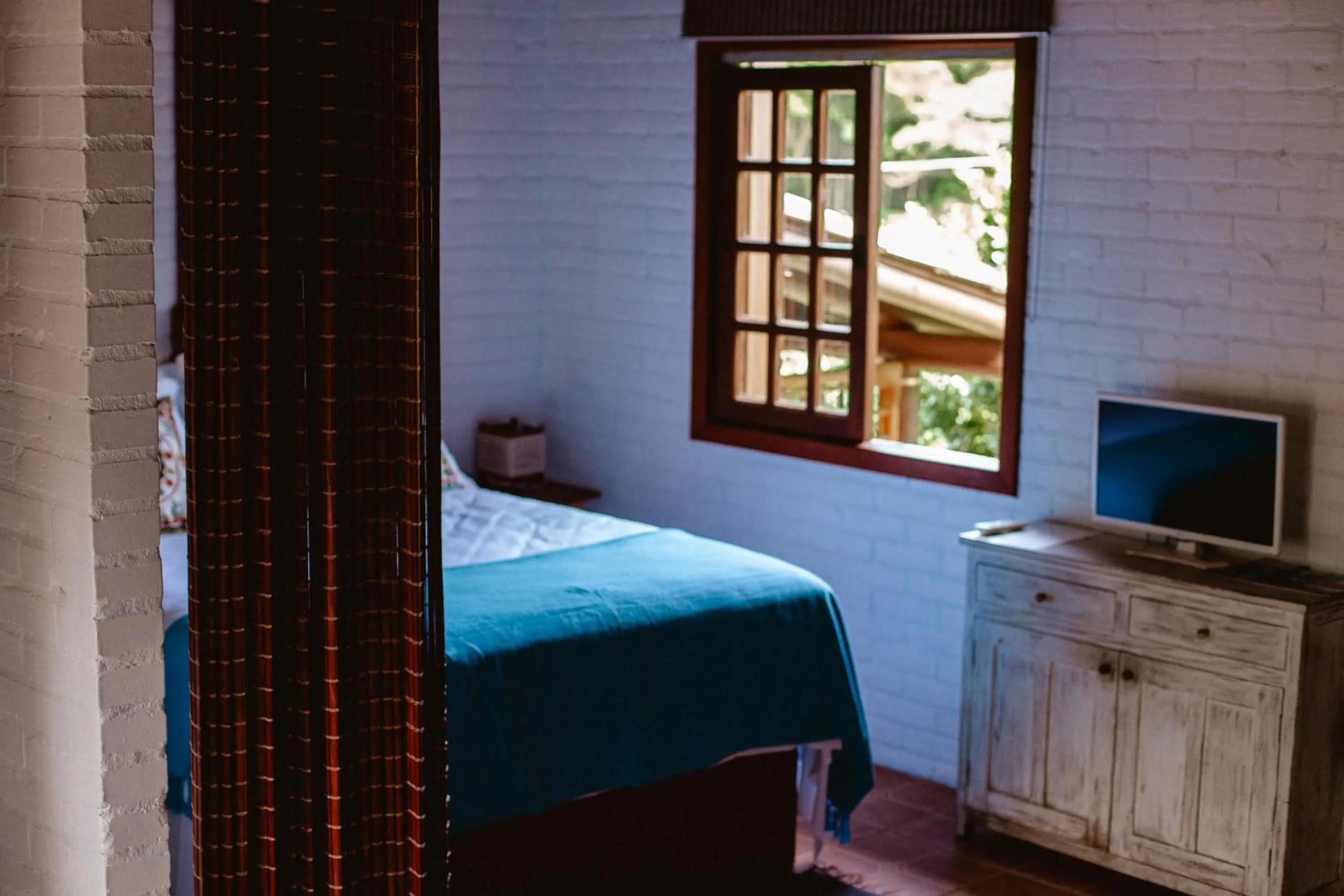 Bedroom, Bed in Pousada Villa Seychelles