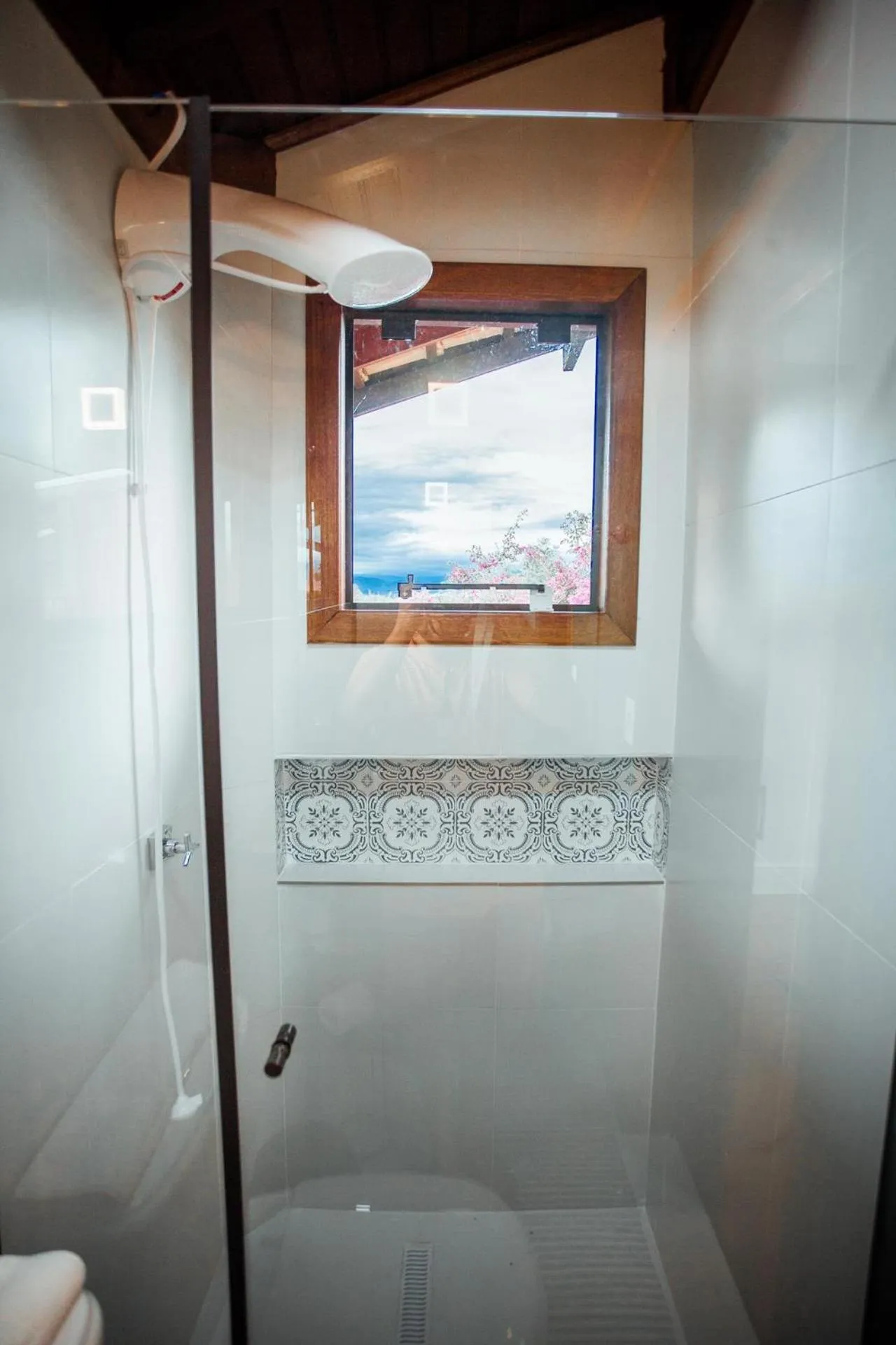 Shower in Pousada Villa Seychelles