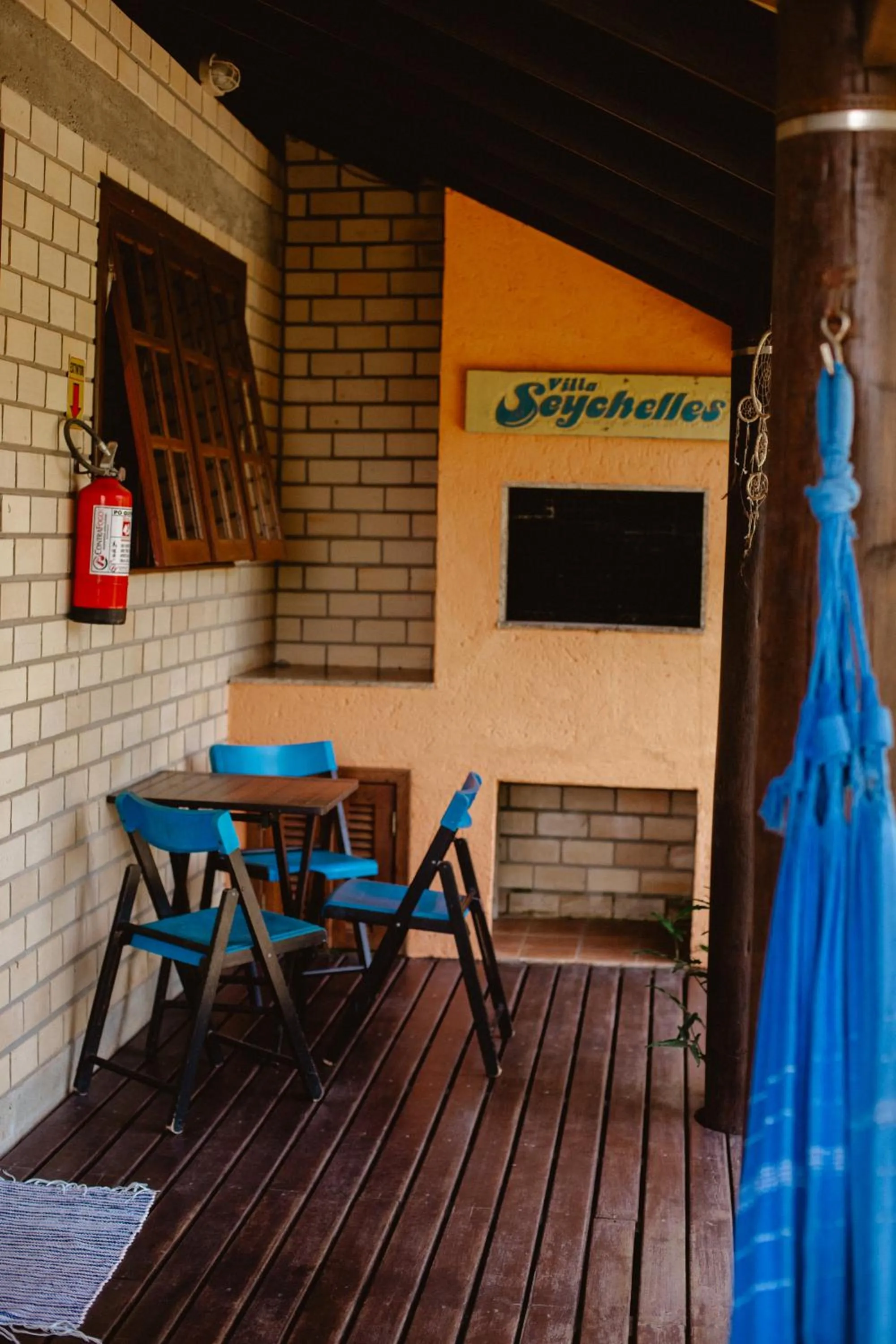 Patio in Pousada Villa Seychelles