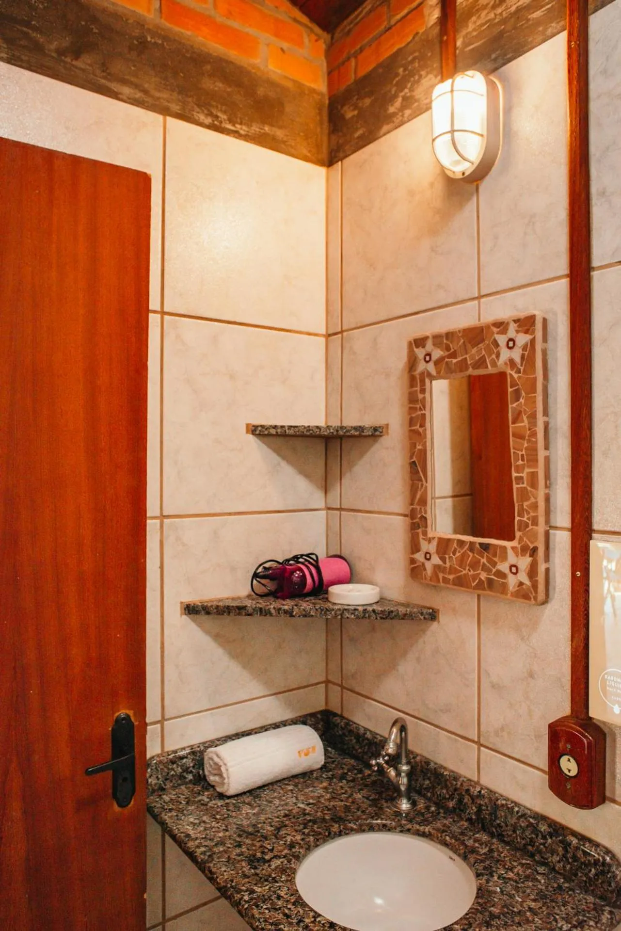 Bathroom in Pousada Villa Seychelles