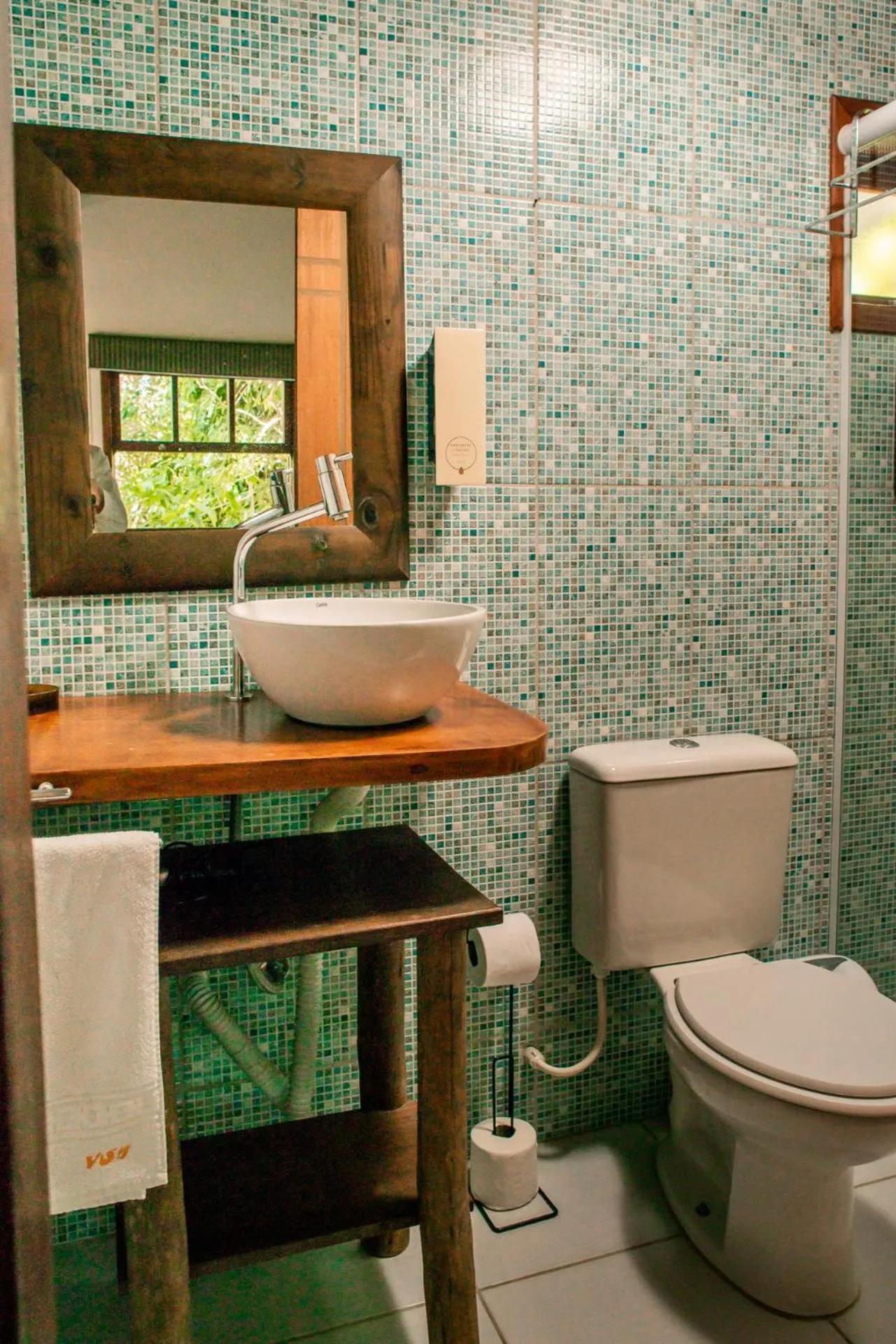 Bathroom in Pousada Villa Seychelles