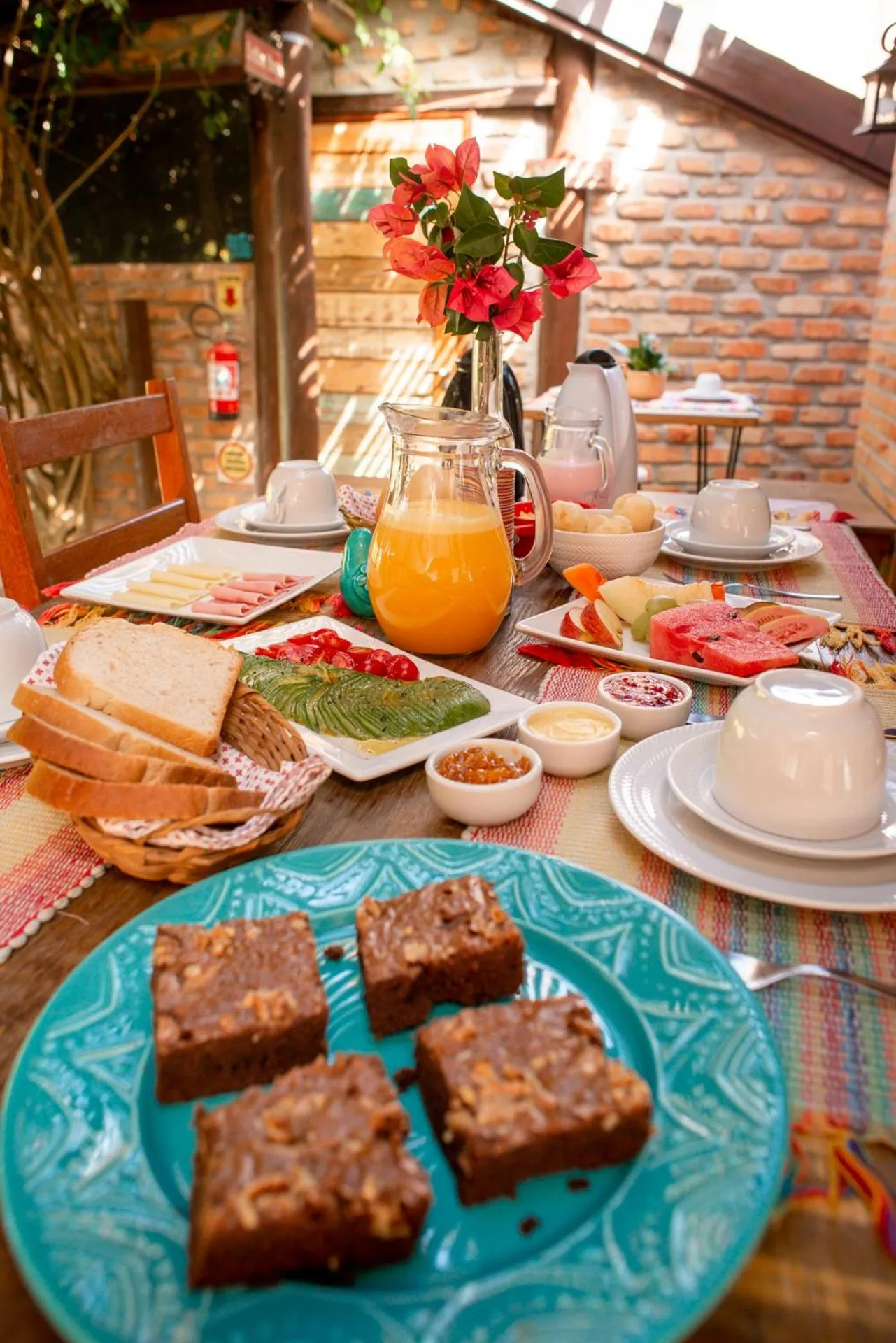 Breakfast in Pousada Villa Seychelles