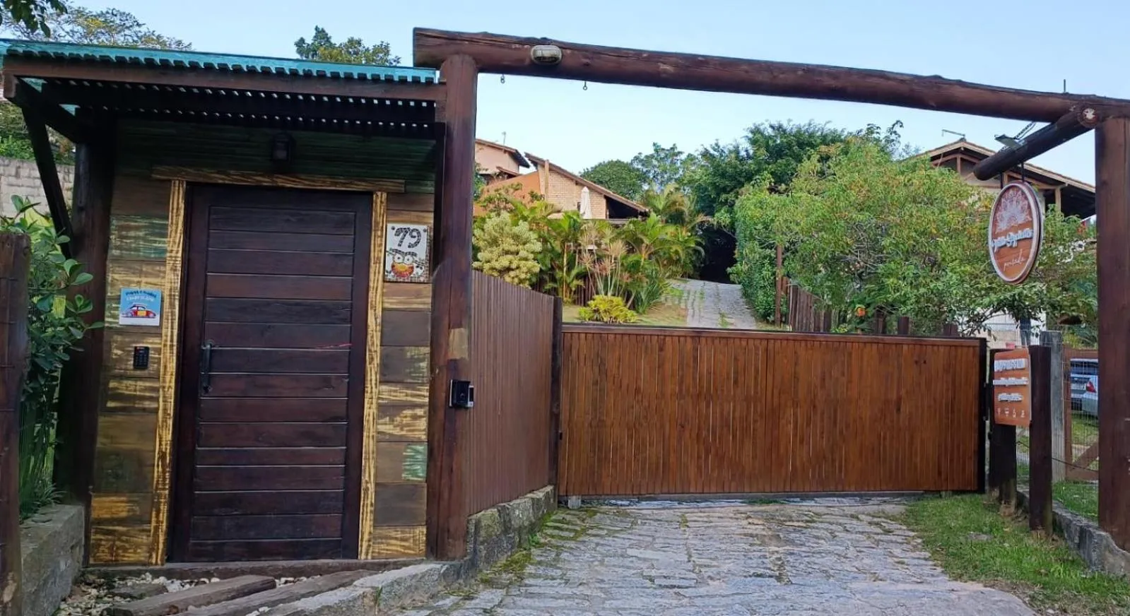 Facade/entrance in Pousada Villa Seychelles