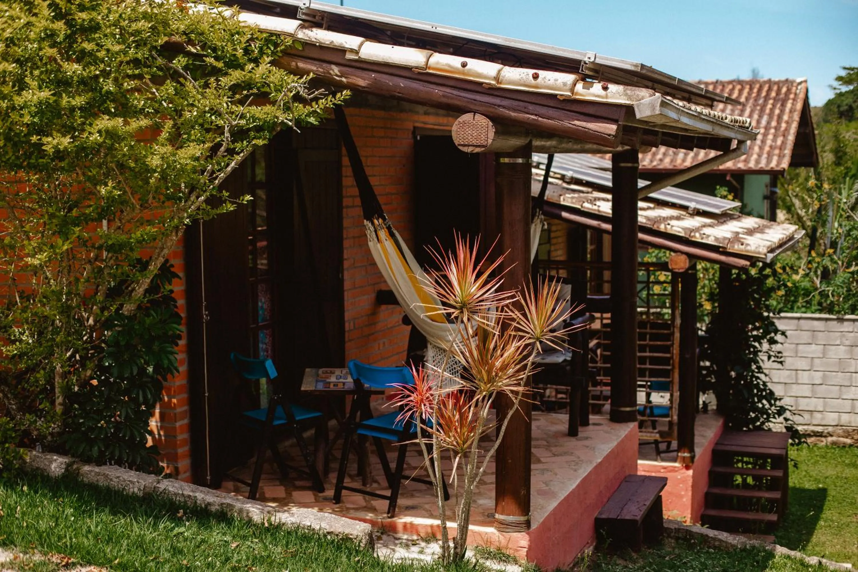 Patio in Pousada Villa Seychelles