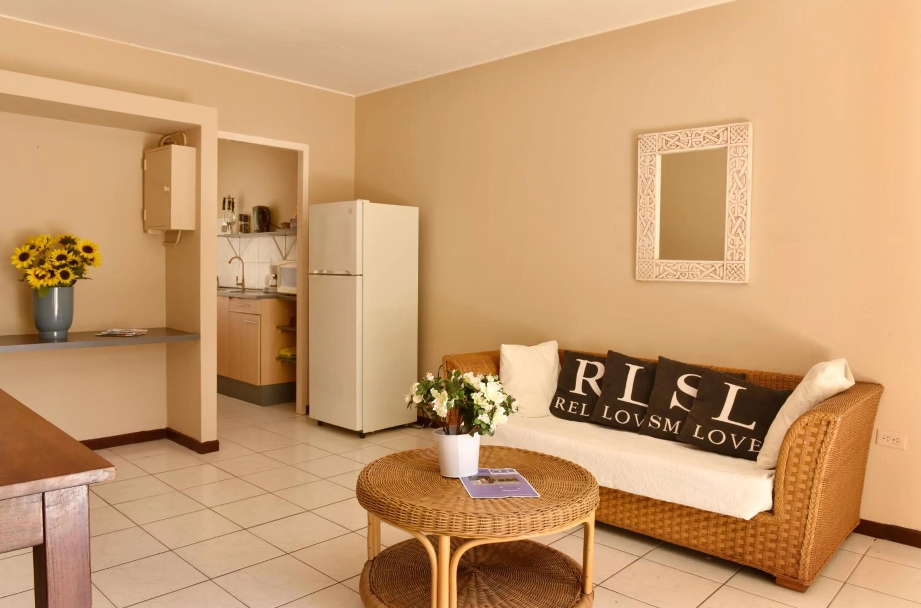 Living room in Pega Pega Apartments