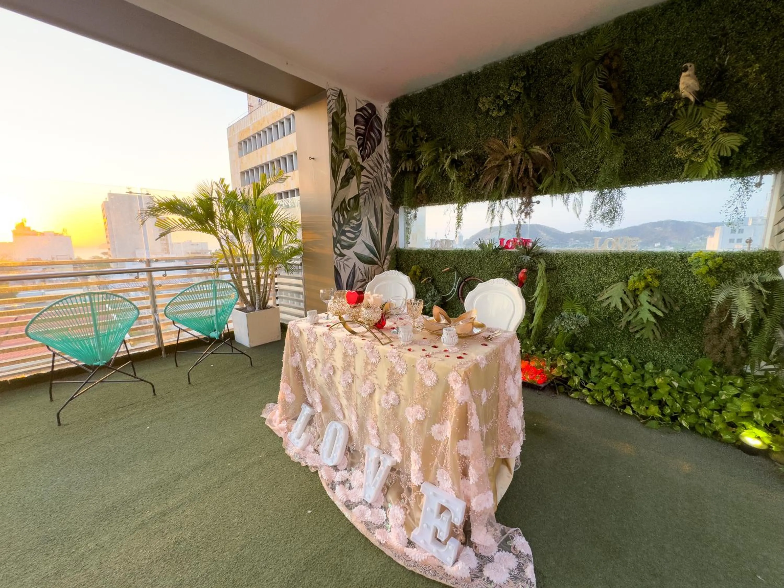 Balcony/Terrace in Hotel Catedral Plaza