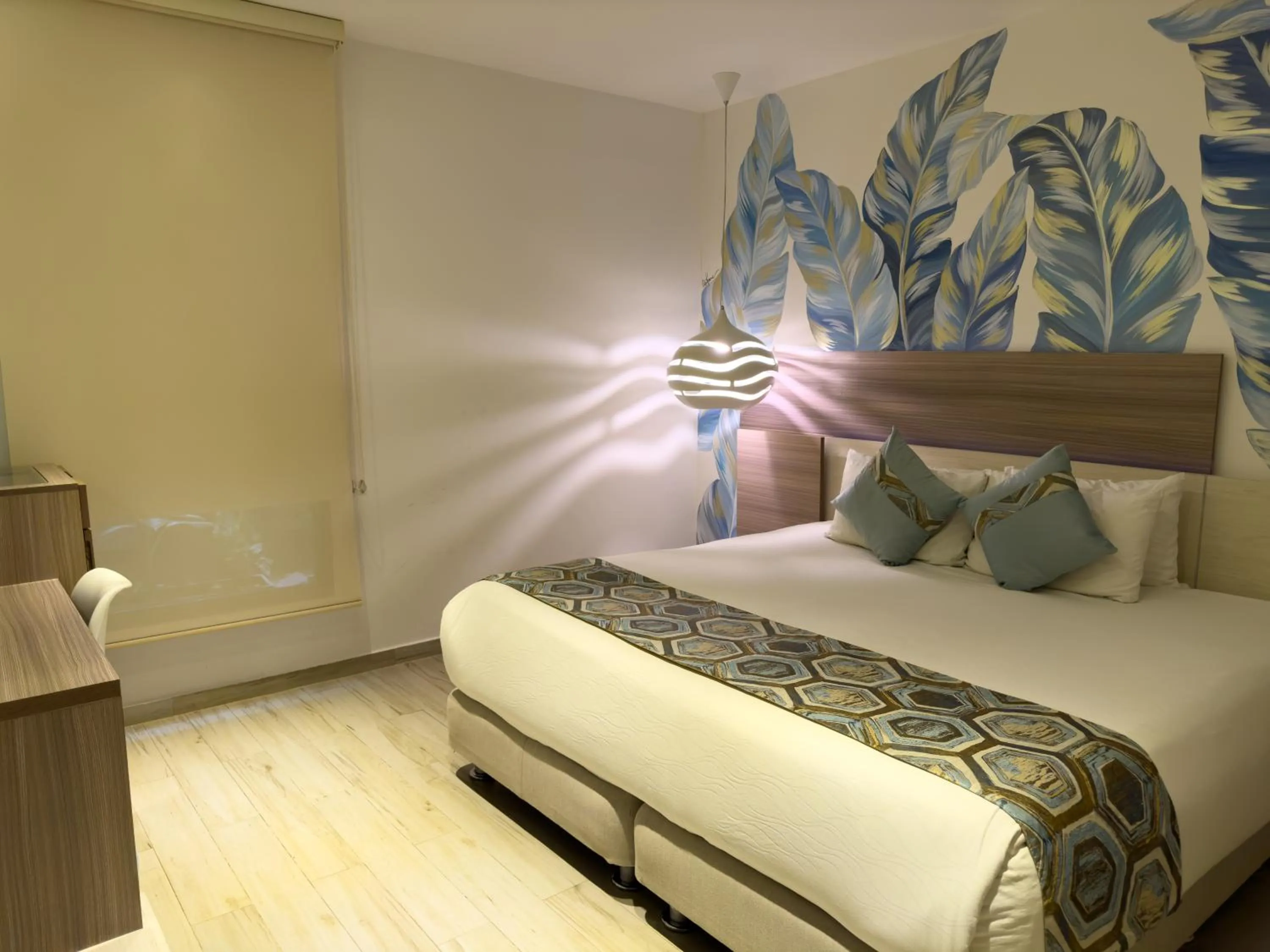 Bedroom, Bed in Hotel Catedral Plaza