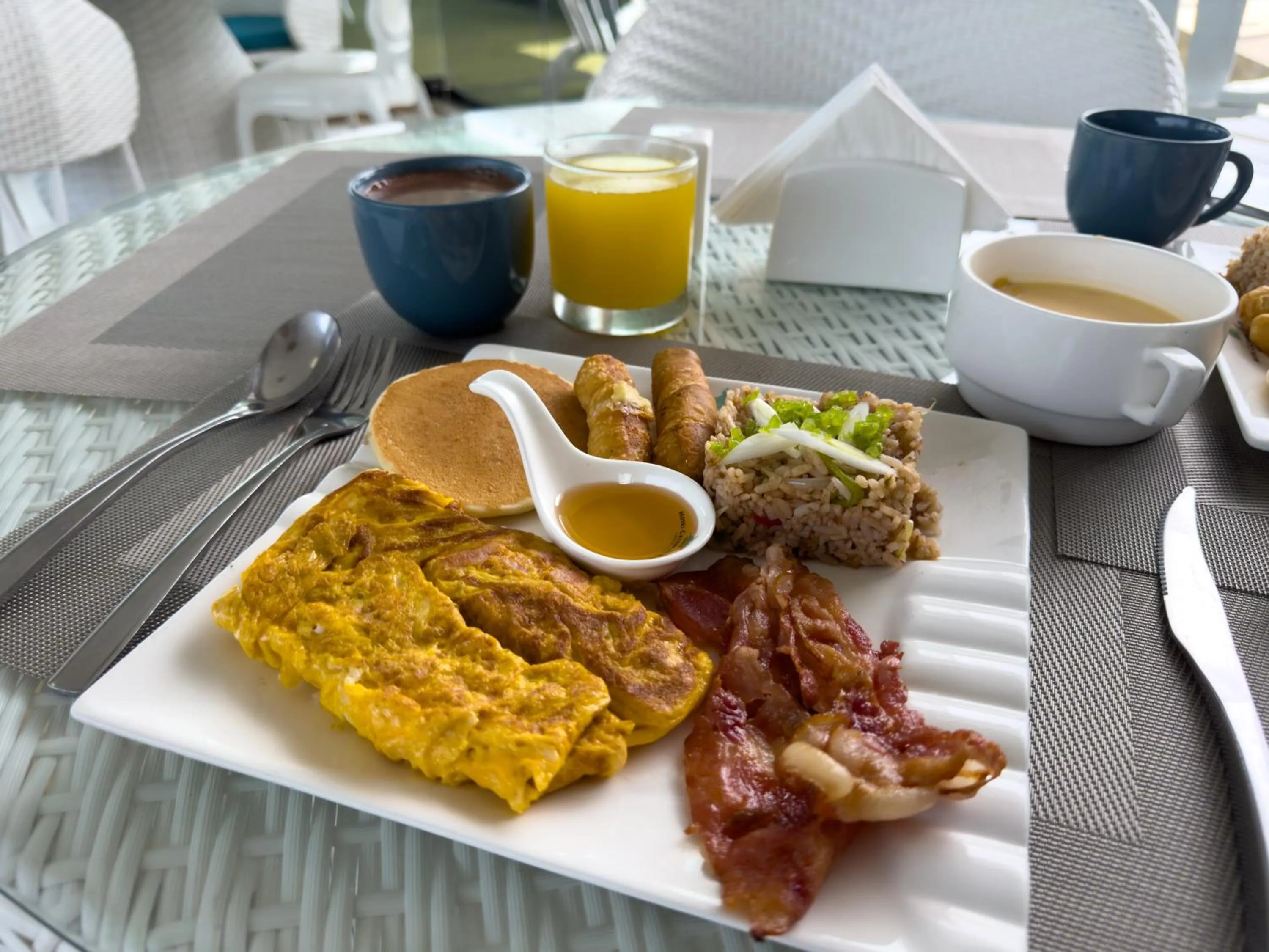 Breakfast in Hotel Catedral Plaza