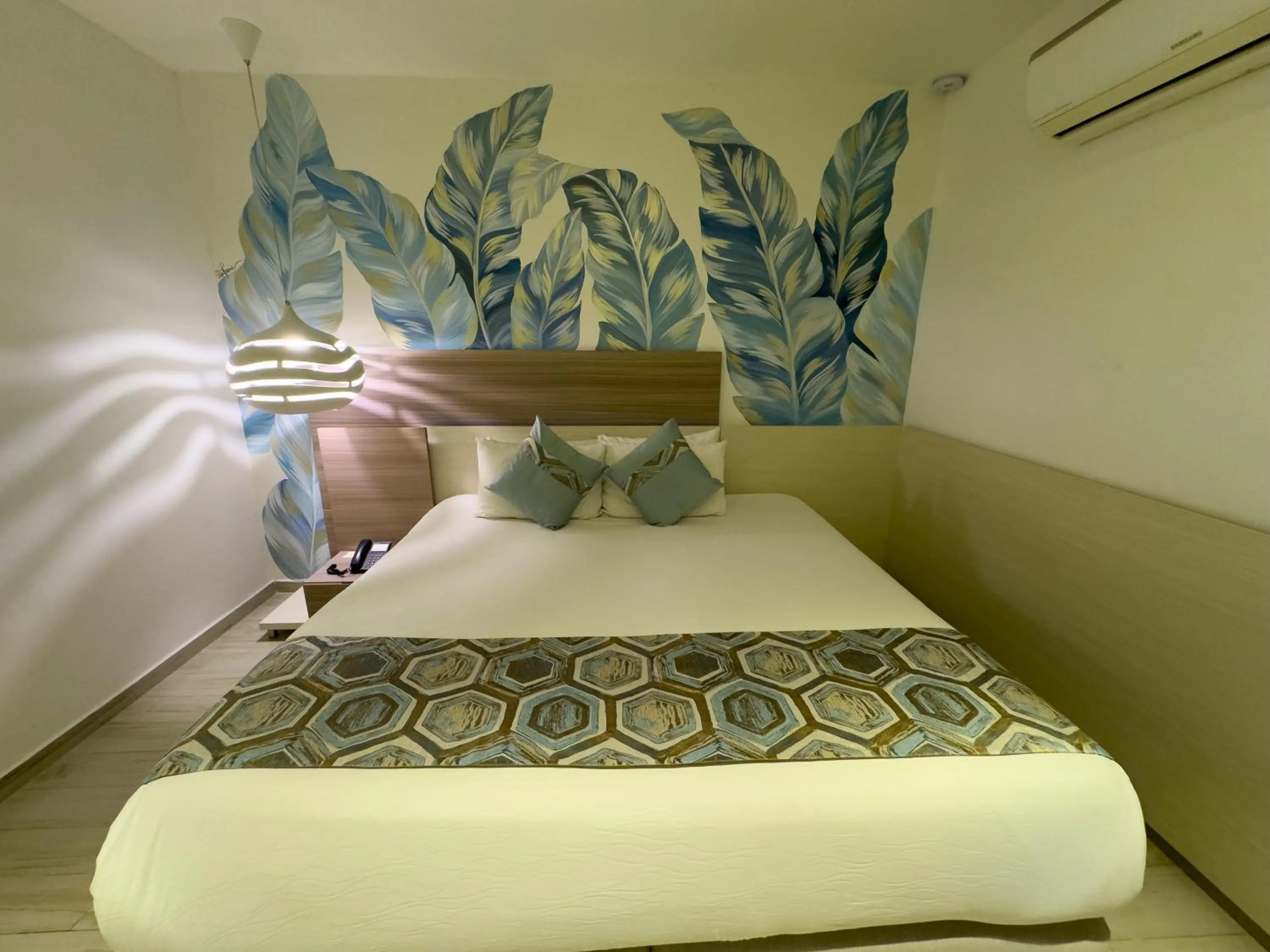 Bed in Hotel Catedral Plaza